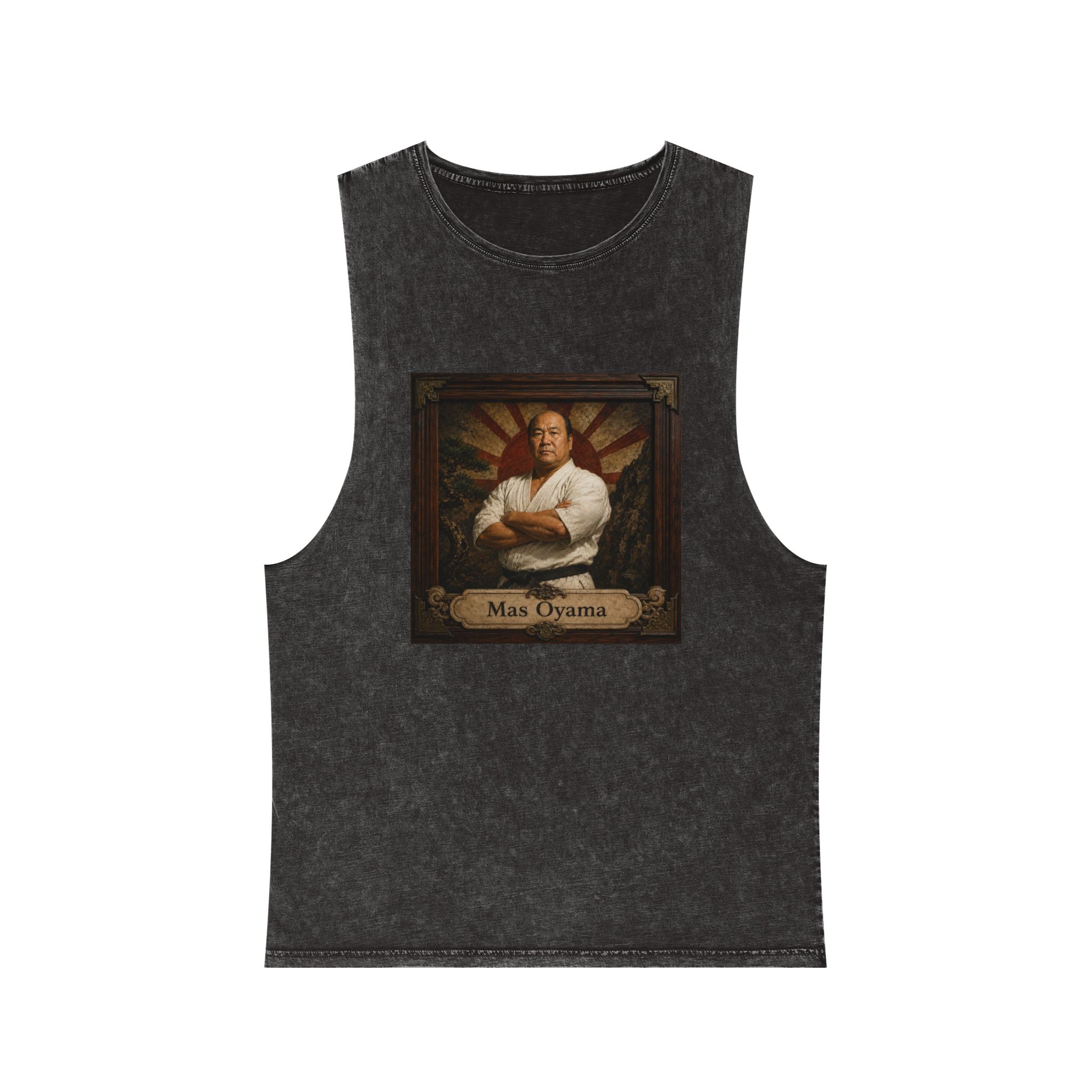 Mas Oyama Unisex Stonewash Tank Top