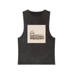 Historical Design BBE048 Unisex Stonewash Tank Top