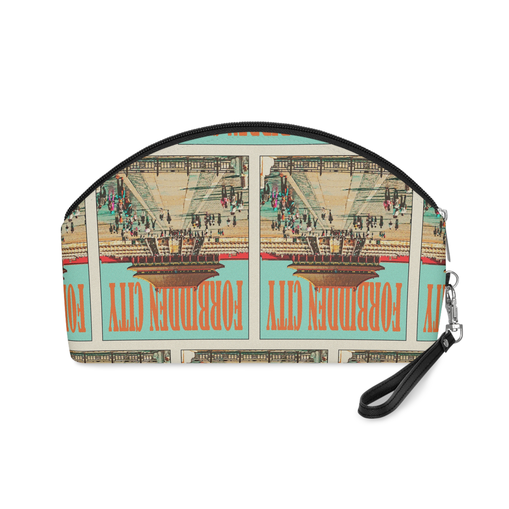 Forbidden City Retro Travel Poster (1) Makeup Bag - Image 2