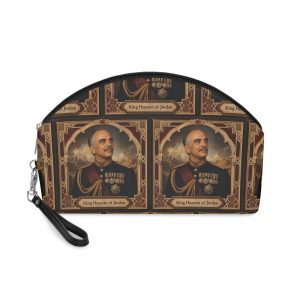 King Hussein of Jordan Makeup Bag