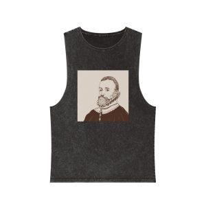 Historical Design E34CAD Unisex Stonewash Tank Top
