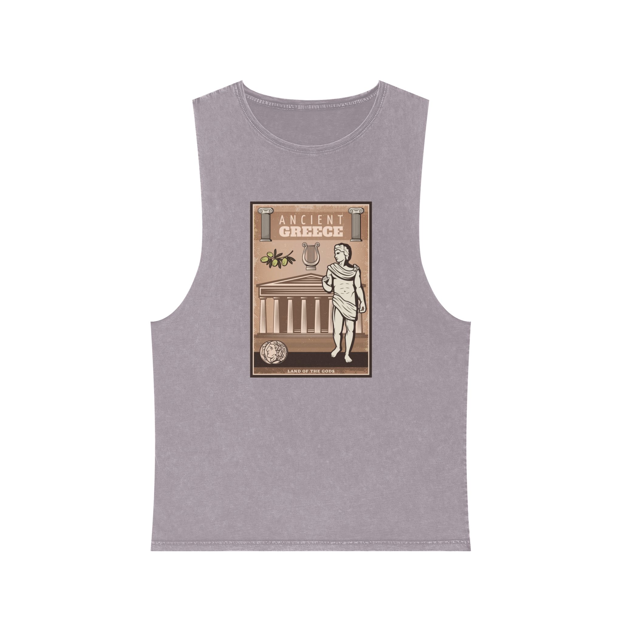 Historical Design 47B33B Unisex Stonewash Tank Top - Image 17