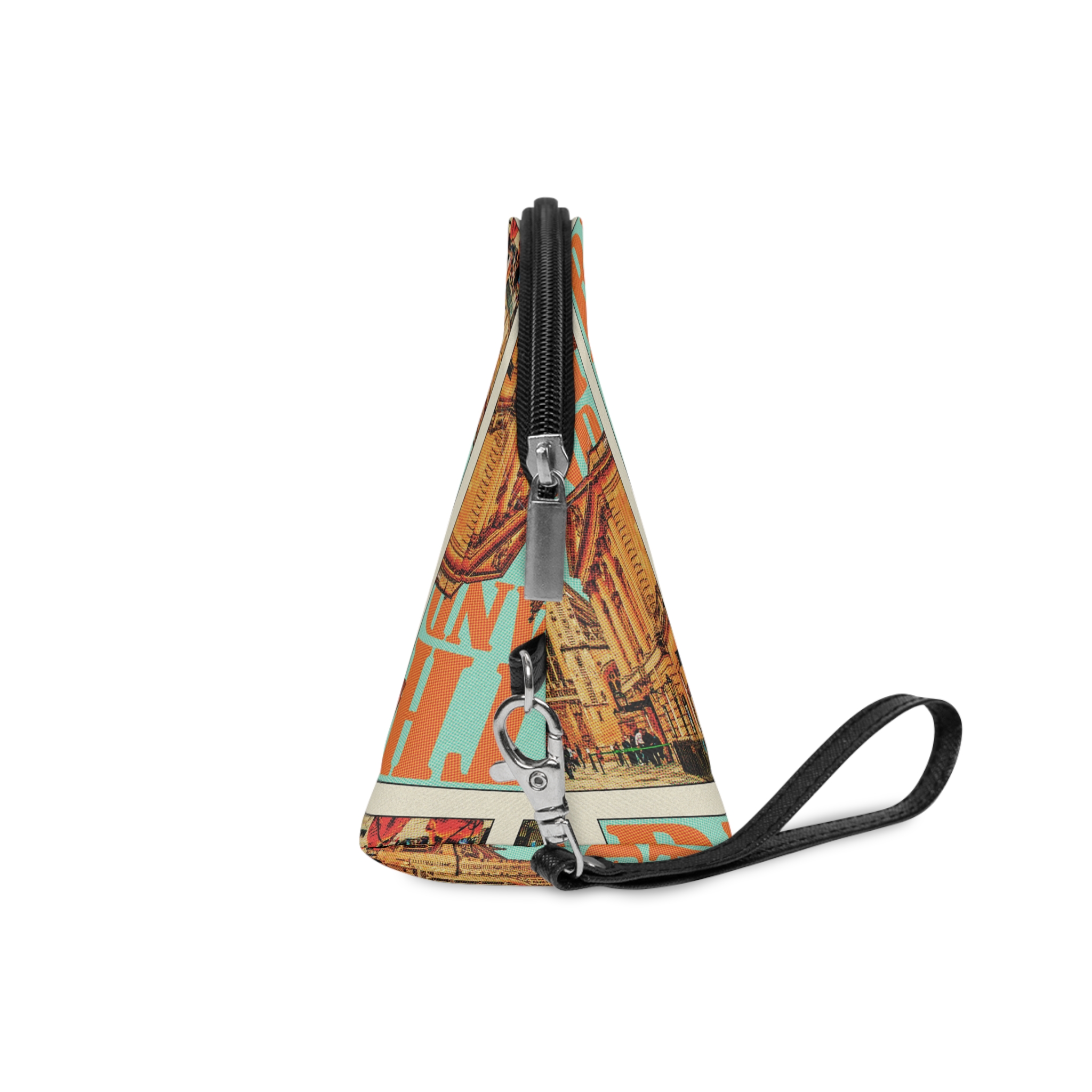 Bath England Retro Travel Poster Makeup Bag - Image 3