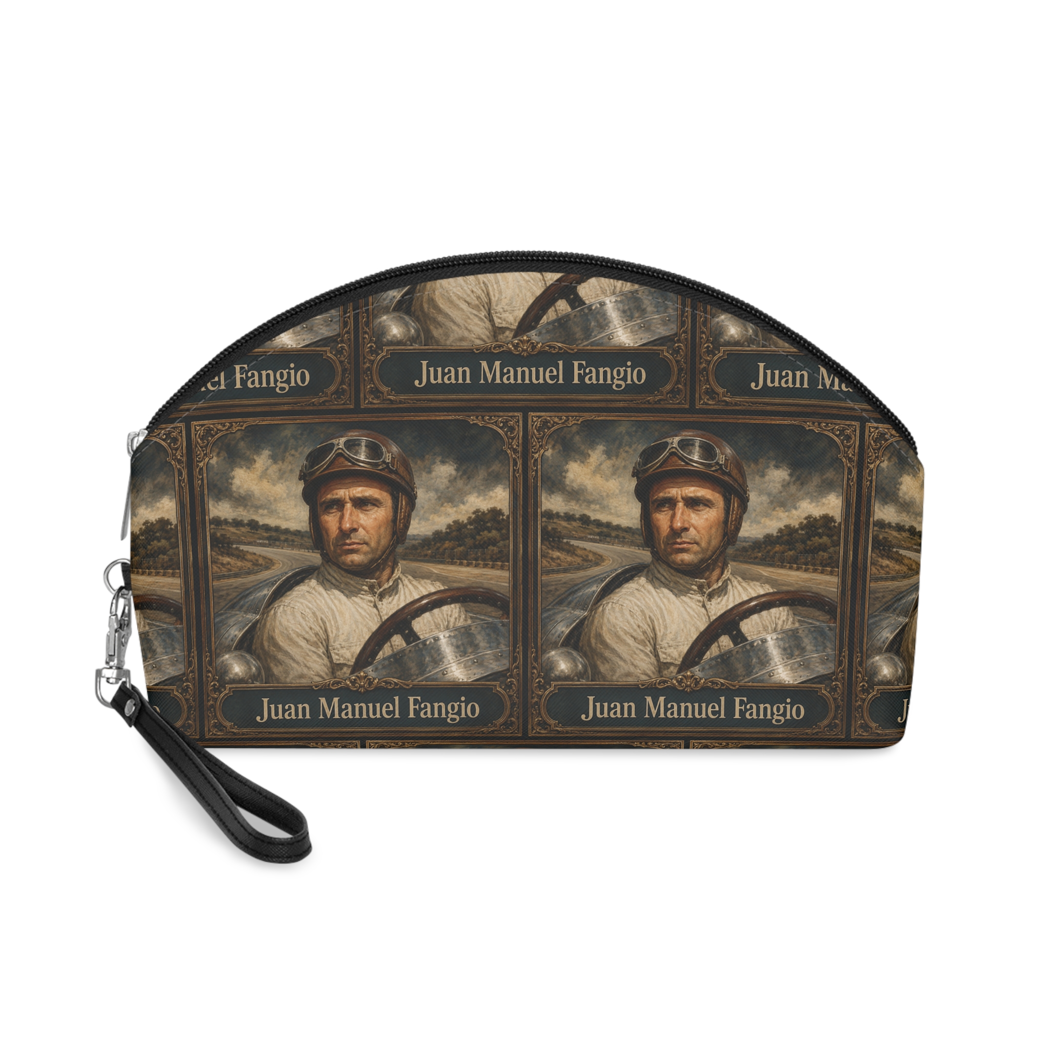 Juan Manuel Fangio Makeup Bag