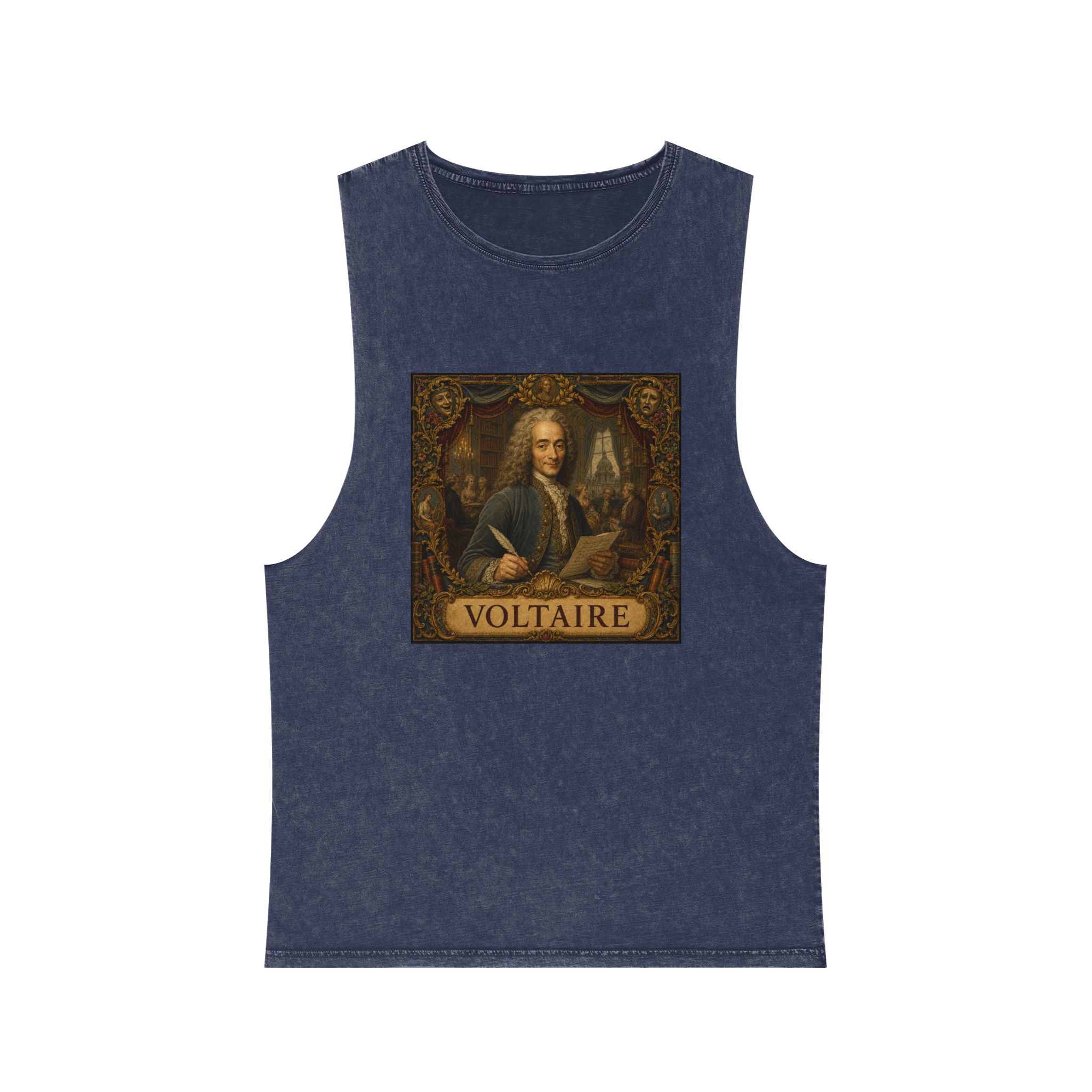 Voltaire Unisex Stonewash Tank Top - Image 13