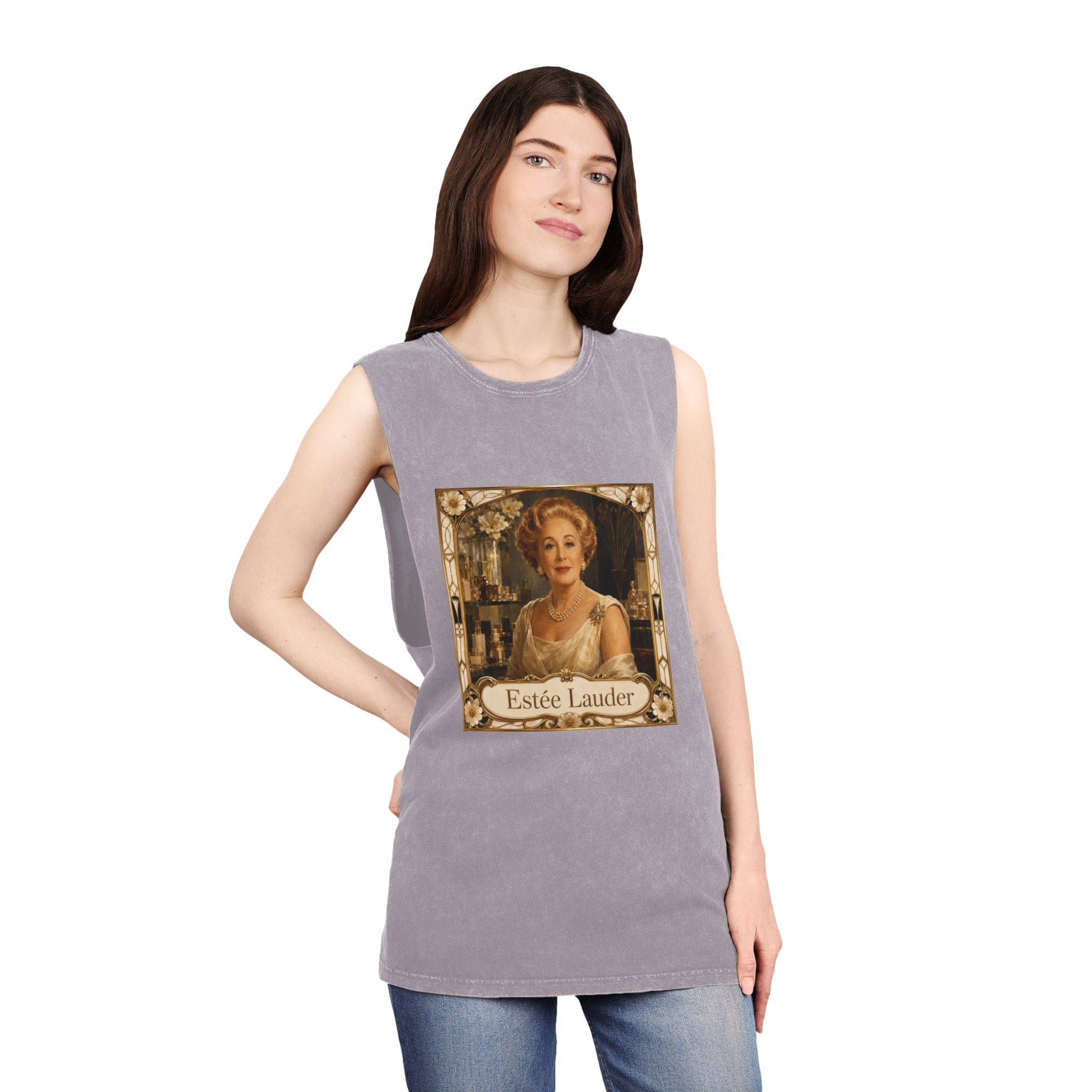 Estee Lauder Unisex Stonewash Tank Top - Image 20