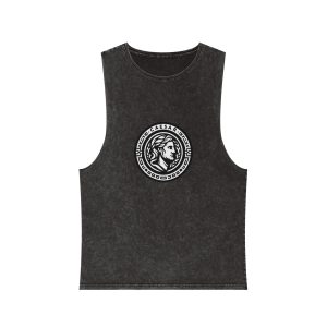 Historical Design AC6B5D Unisex Stonewash Tank Top