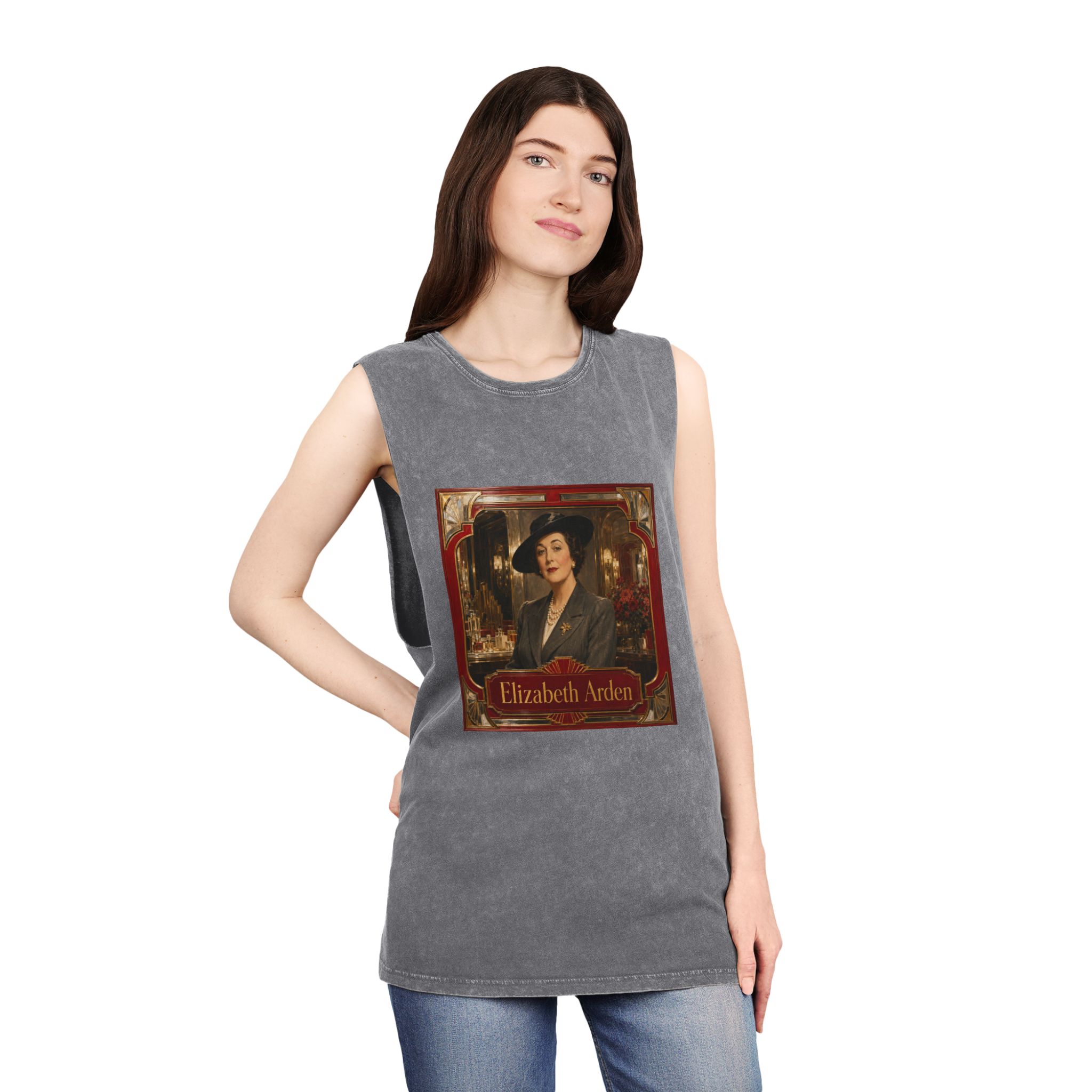 Elizabeth Arden Unisex Stonewash Tank Top - Image 12