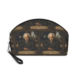 Albert Einstein Makeup Bag