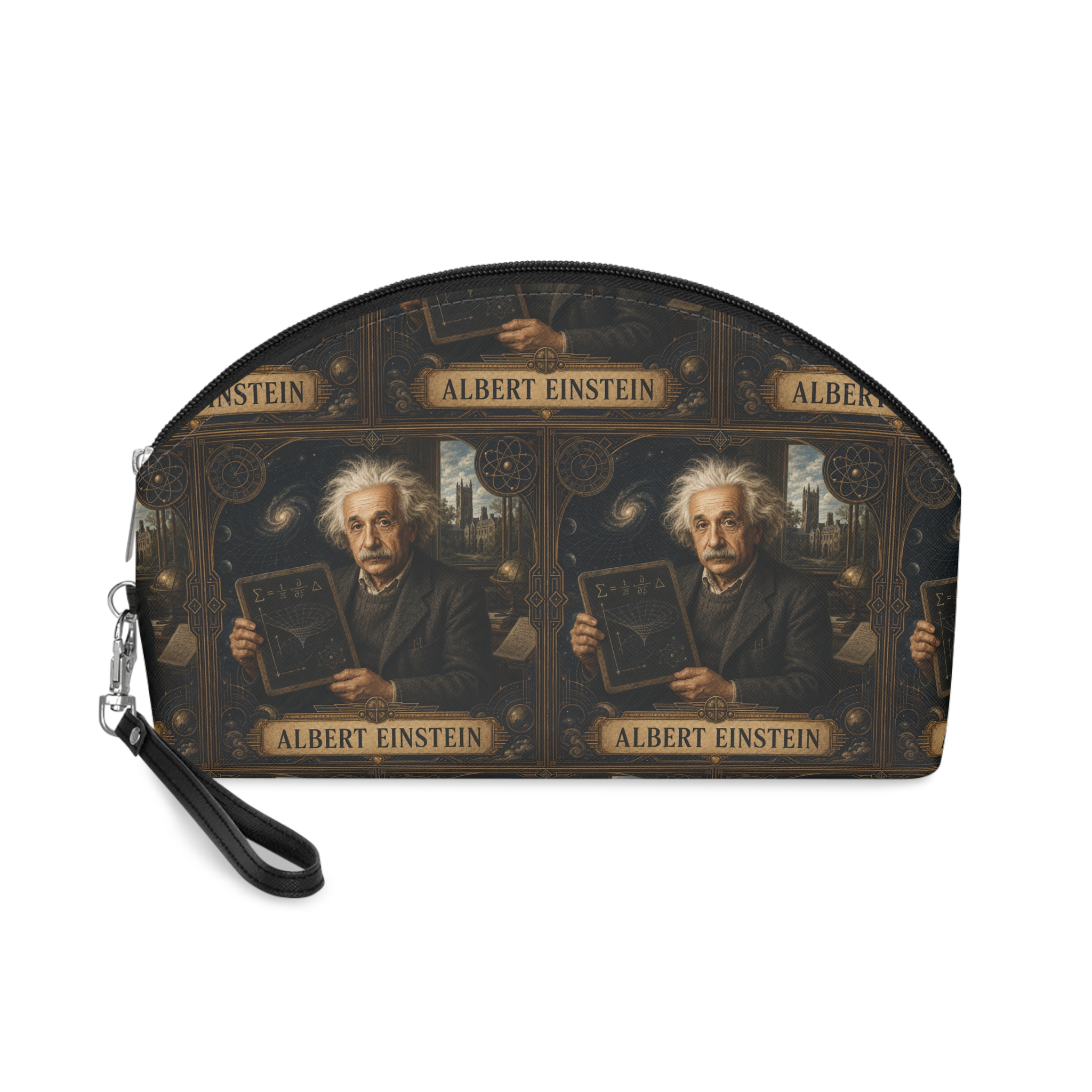 Albert Einstein Makeup Bag