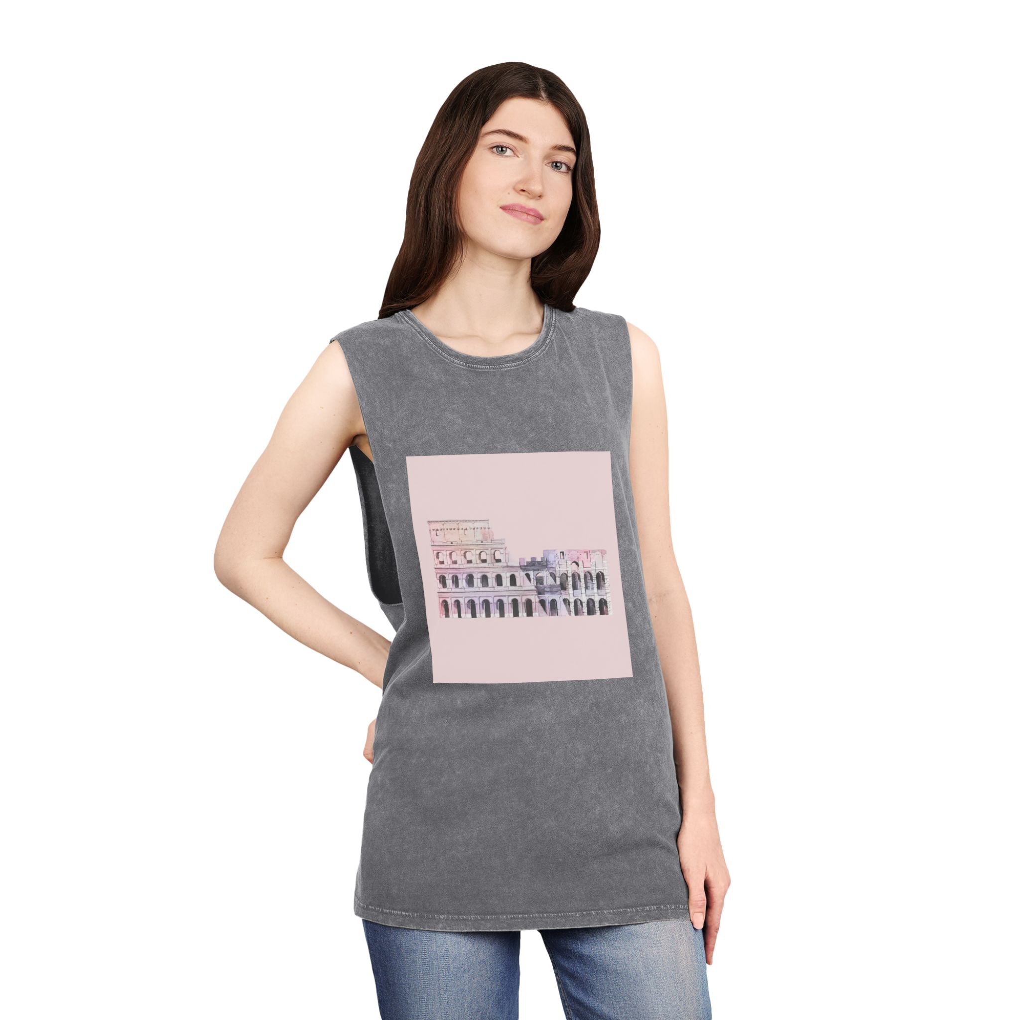Historical Design 433677 Unisex Stonewash Tank Top - Image 12
