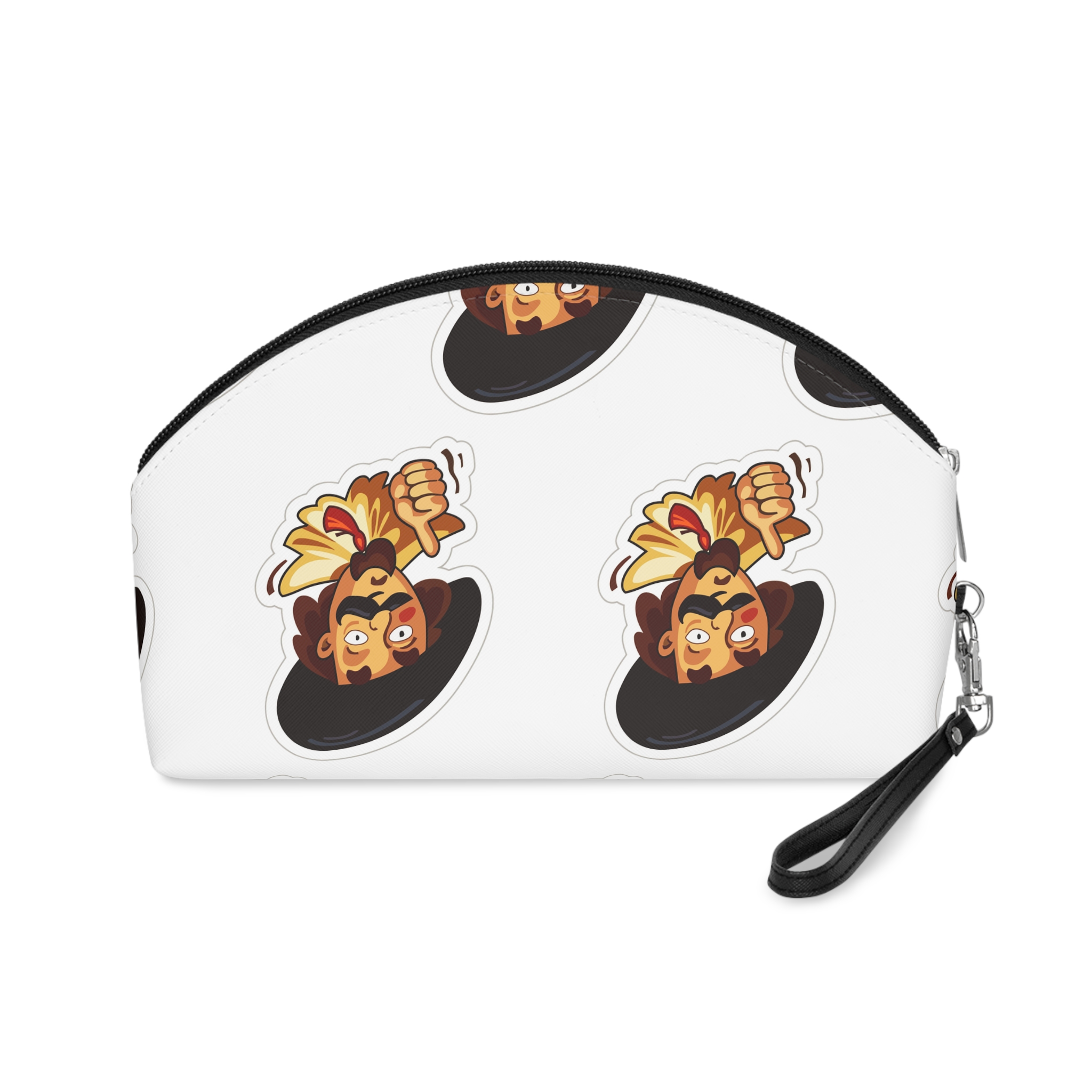 Cartoon Musketeer Thumbs Up Makeup Bag - Image 2