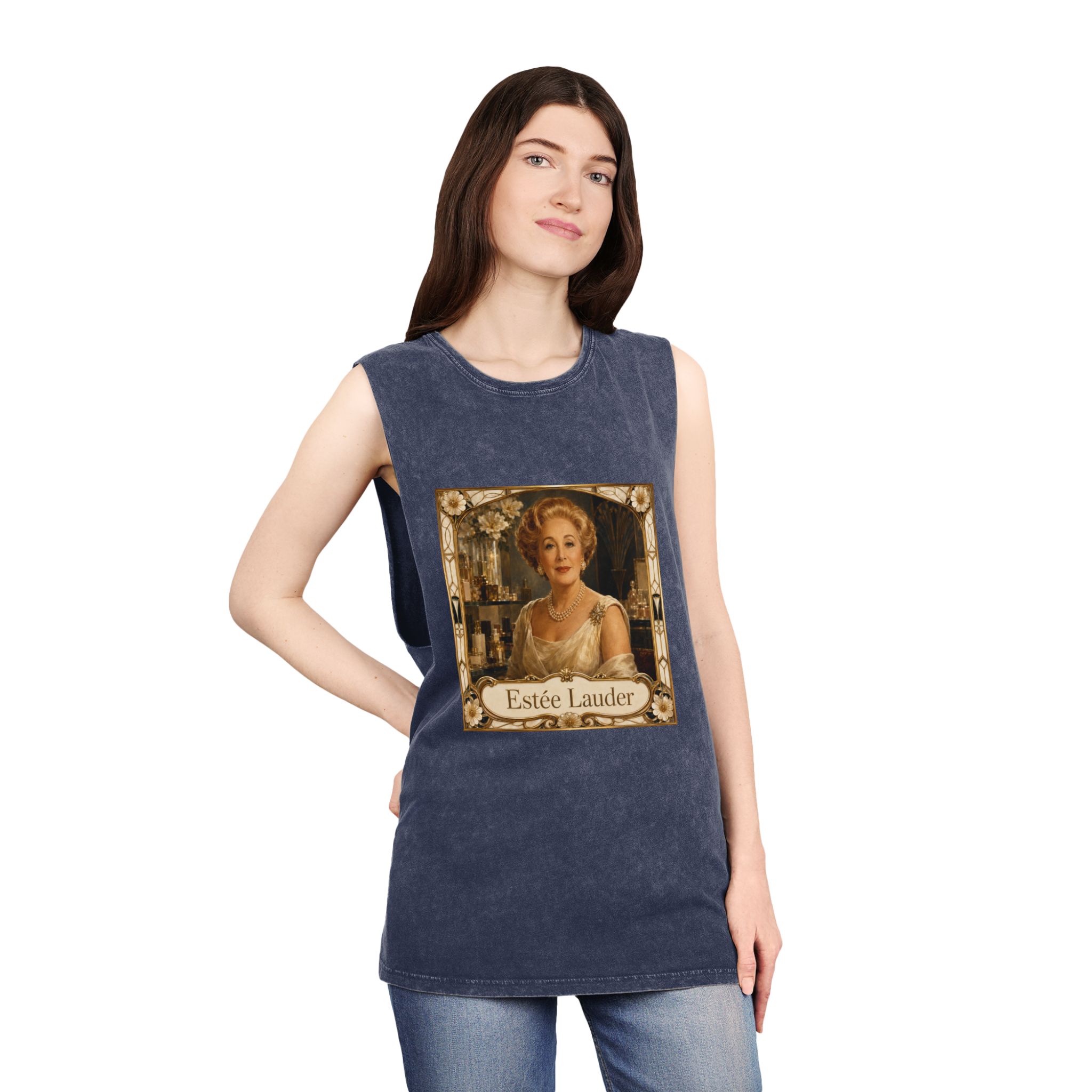 Estee Lauder Unisex Stonewash Tank Top - Image 16
