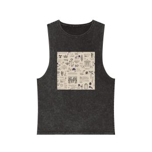 Theater 001 Unisex Stonewash Tank Top