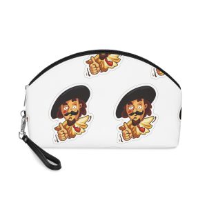 Cartoon Musketeer Thumbs Up Makeup Bag