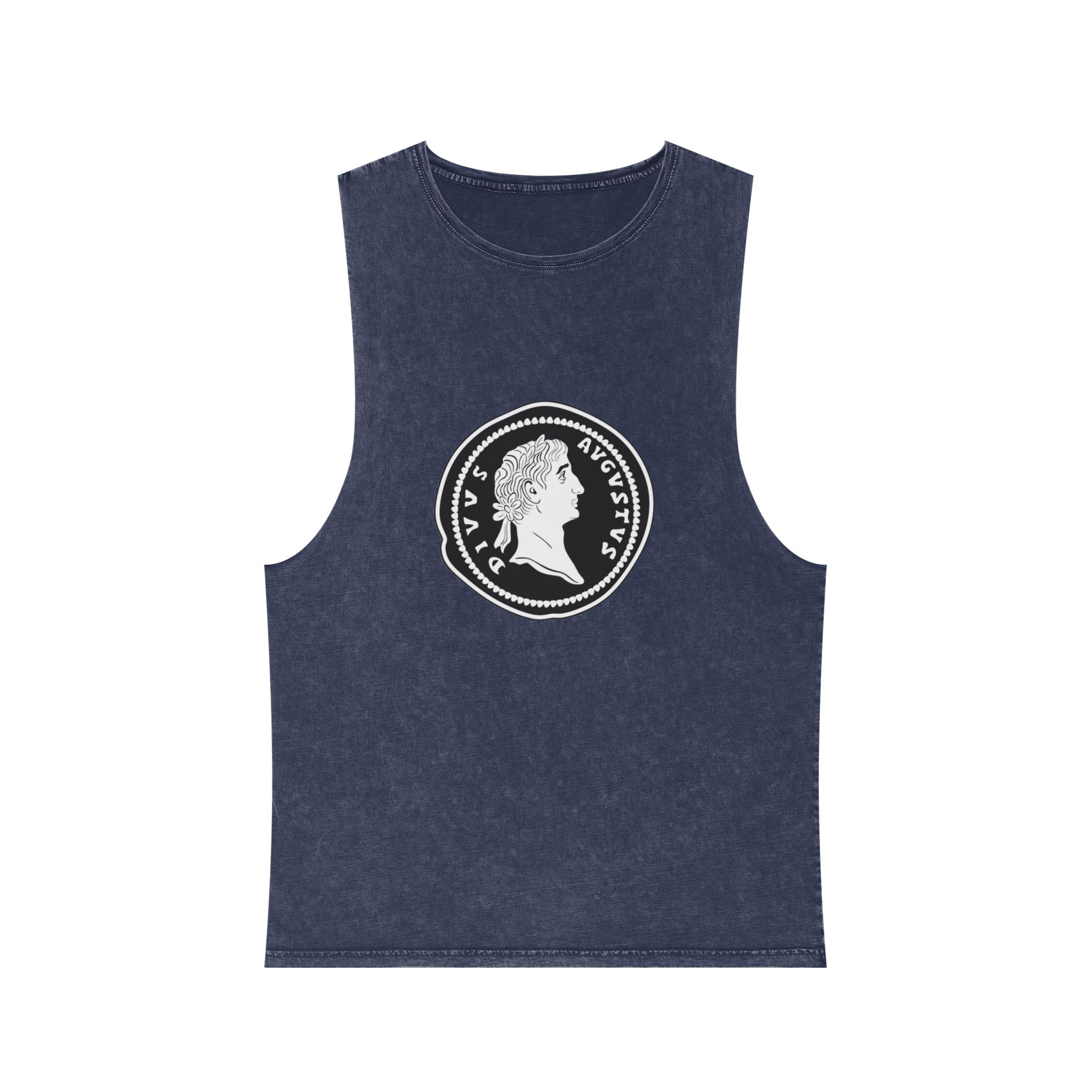 Historical Design E4E6D2 Unisex Stonewash Tank Top - Image 13