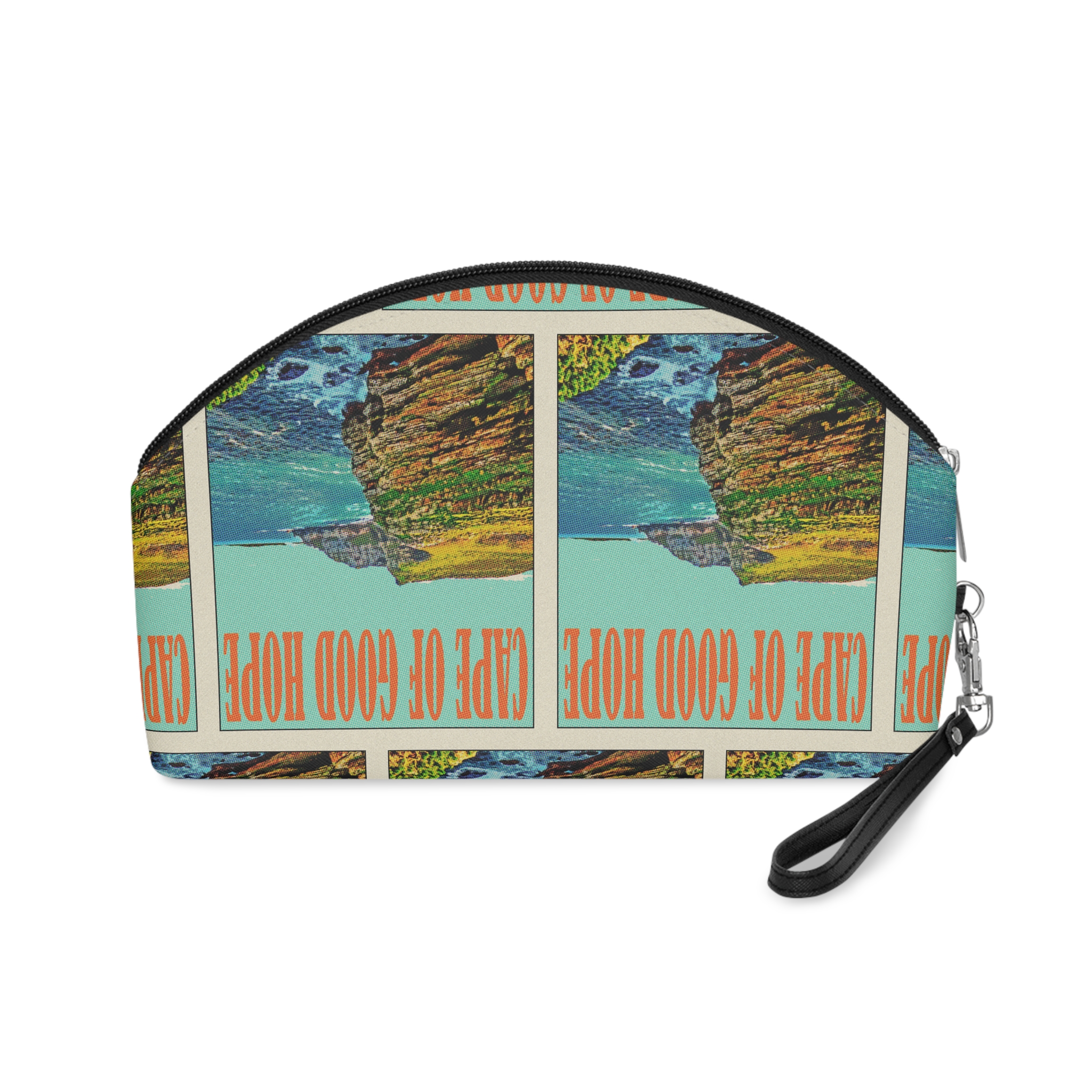 Cape Good Hope Retro Travel Poster Makeup Bag - Image 2