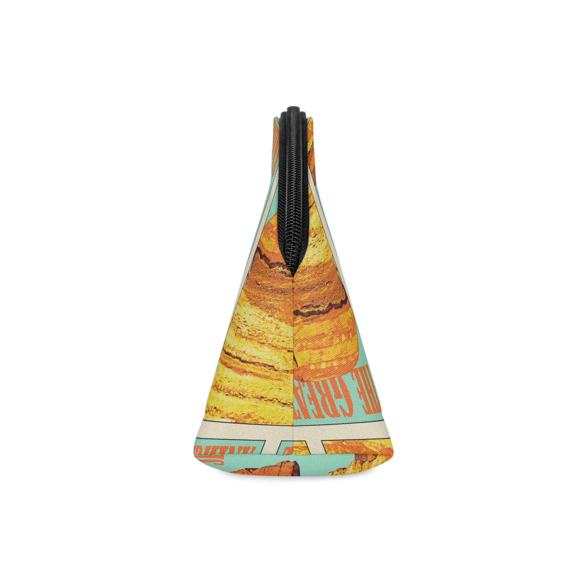 Great Sphinx Retro Travel Poster (1) Makeup Bag - Image 4