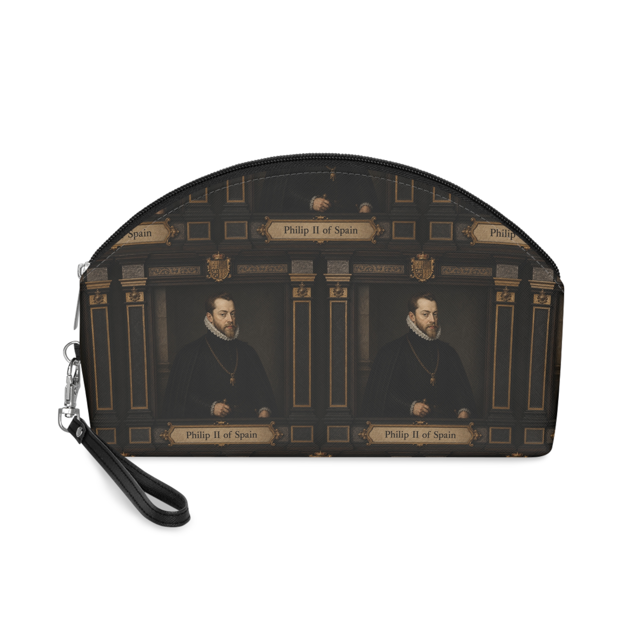 History Shopping 520 Philip II of Spain Makeup Bag