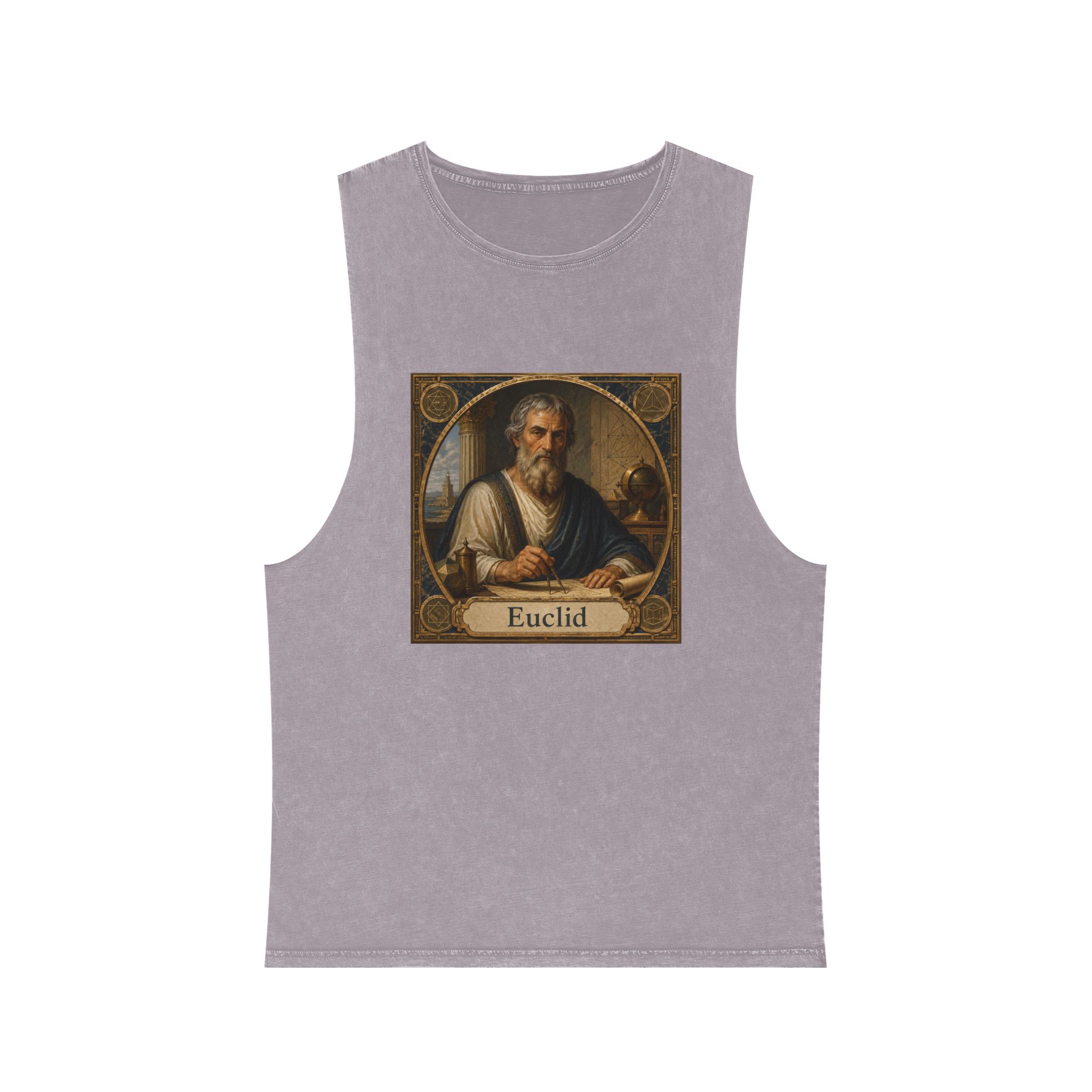 Euclid Unisex Stonewash Tank Top - Image 17
