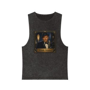 Frank Sinatra Unisex Stonewash Tank Top