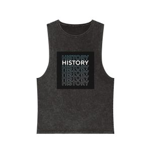 Text Effect Book Tshirt Design 2nd Time 65 Unisex Stonewash Tank Top