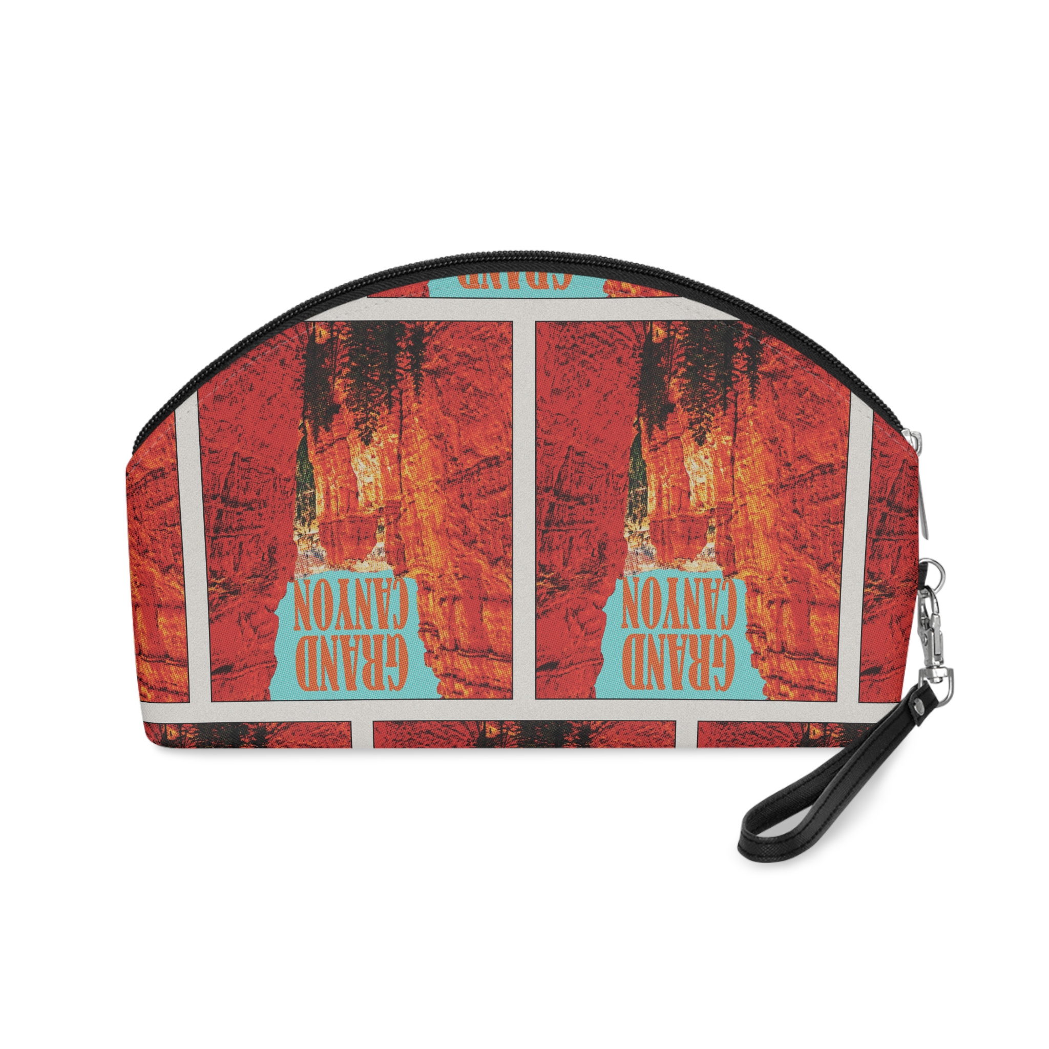Grand Canyon Retro Travel Poster Makeup Bag - Image 2