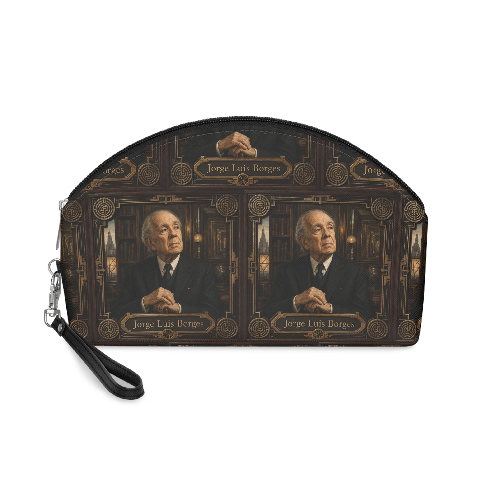 History Shopping 545 Jorge Luis Borges Makeup Bag