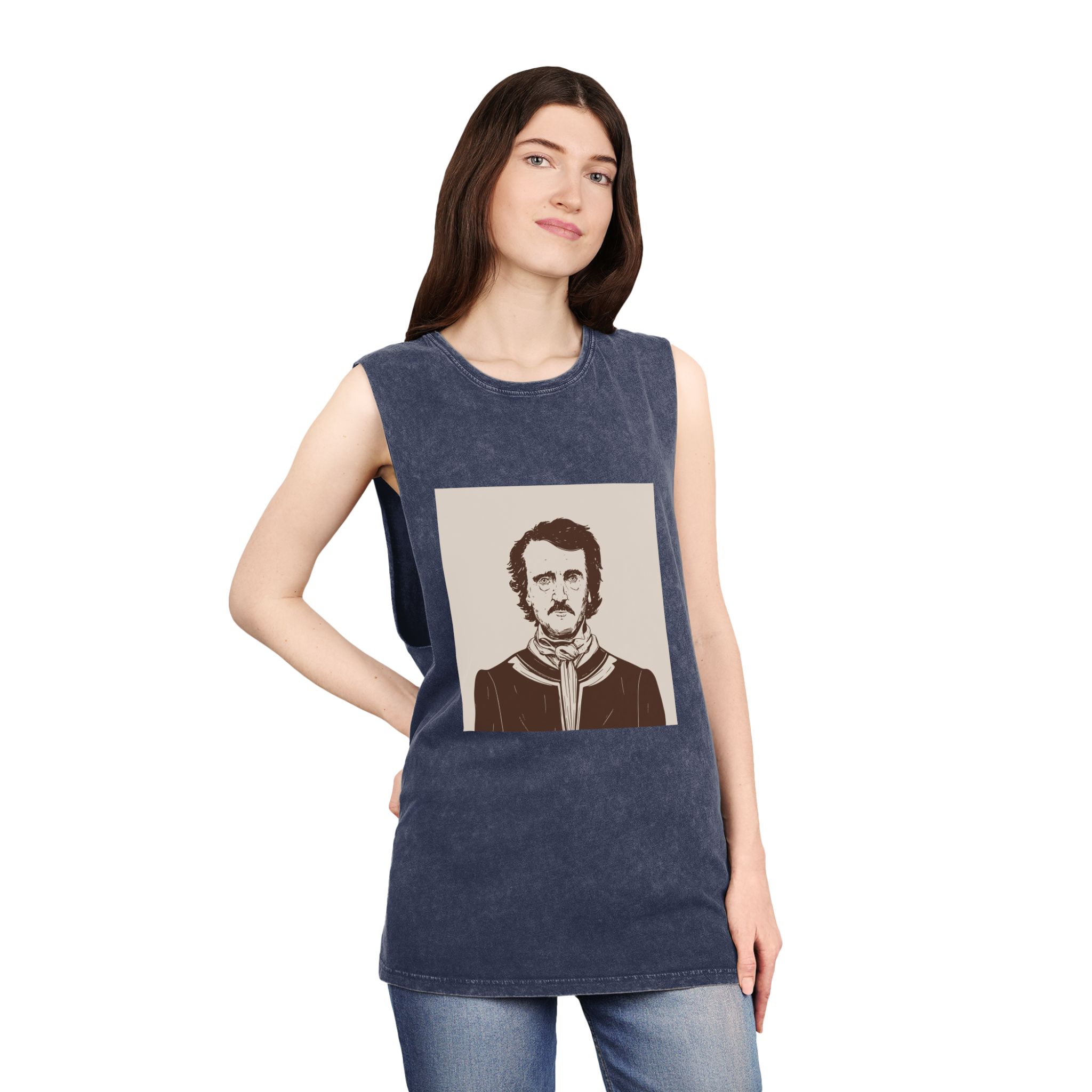 Historical Design B097FC Unisex Stonewash Tank Top - Image 16