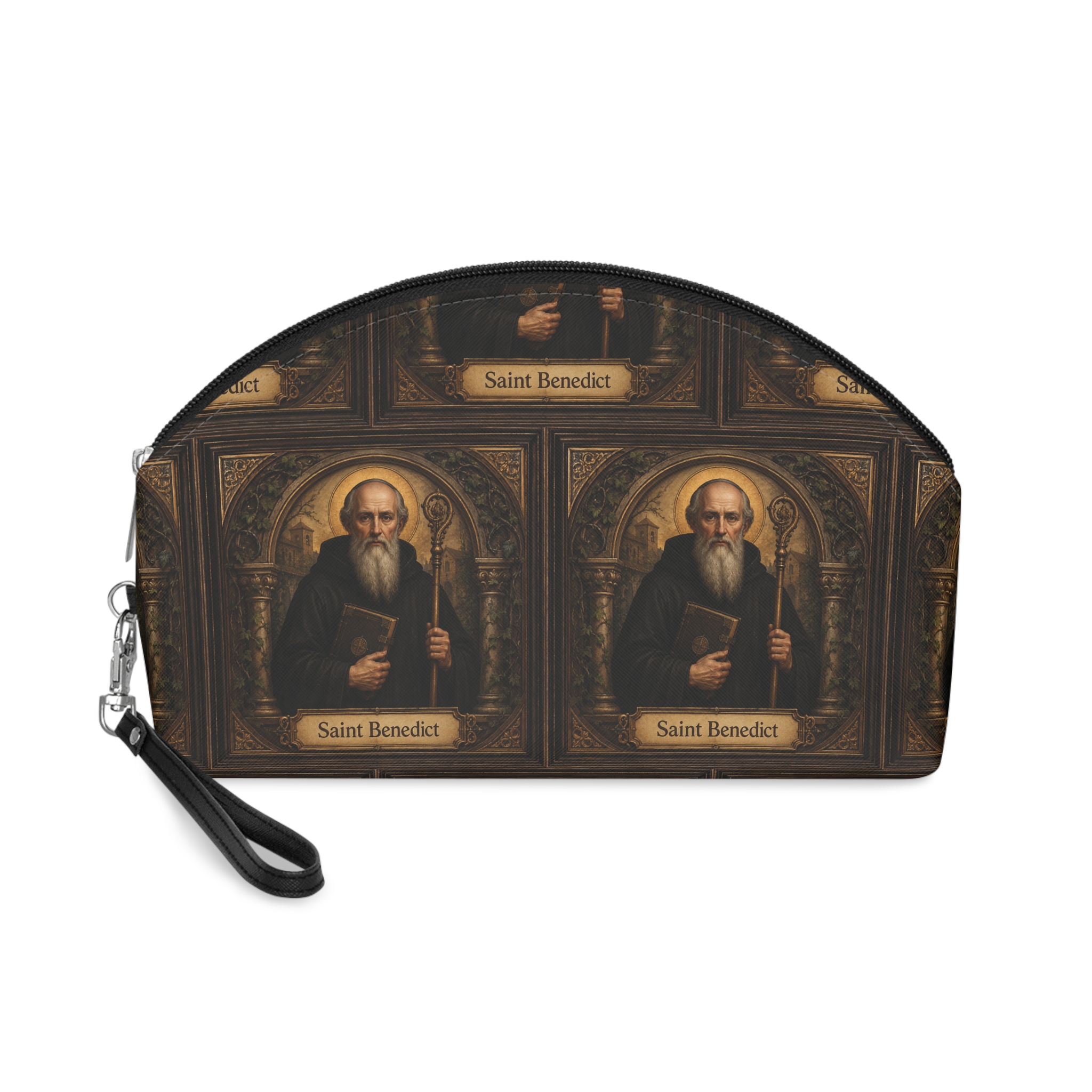 Saint Benedict Makeup Bag