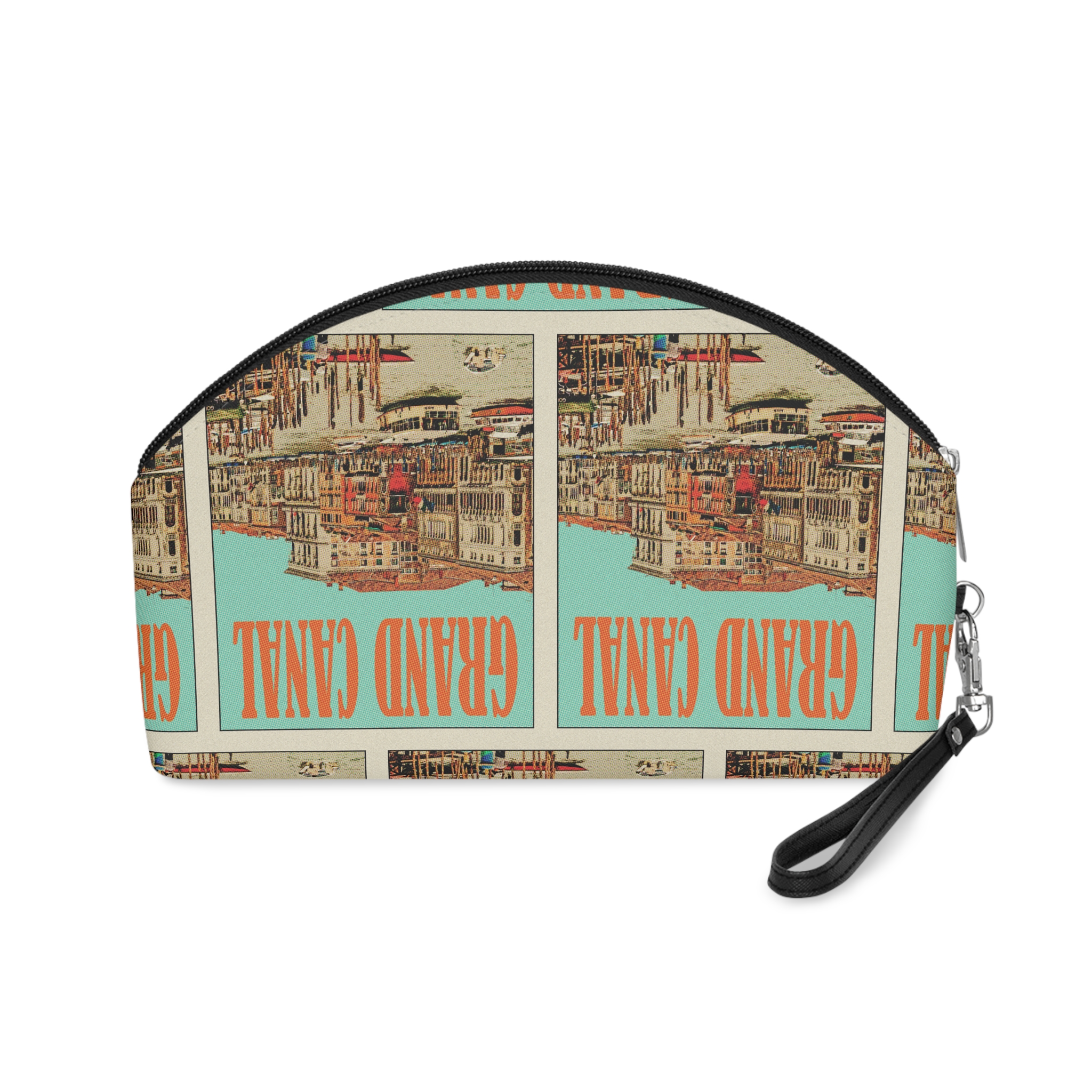 Grand Canal Retro Travel Poster Makeup Bag - Image 2