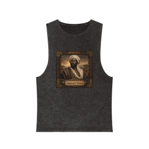 Samori Toure Unisex Stonewash Tank Top