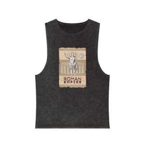 Historical Design 9A748A Unisex Stonewash Tank Top