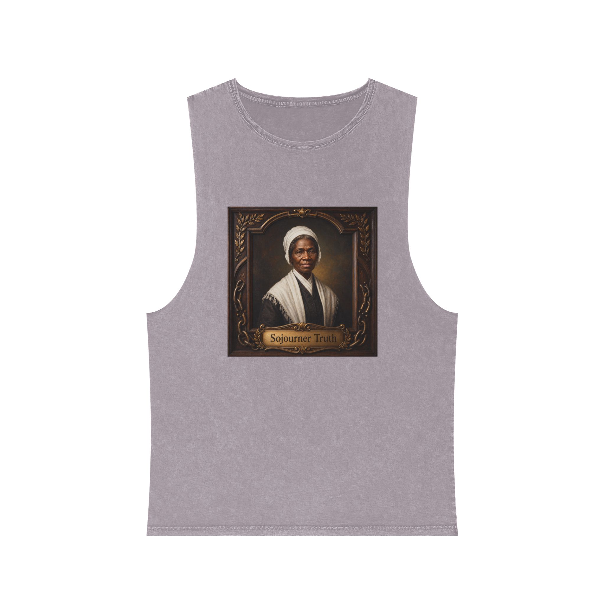 Sojourner Truth Unisex Stonewash Tank Top - Image 17