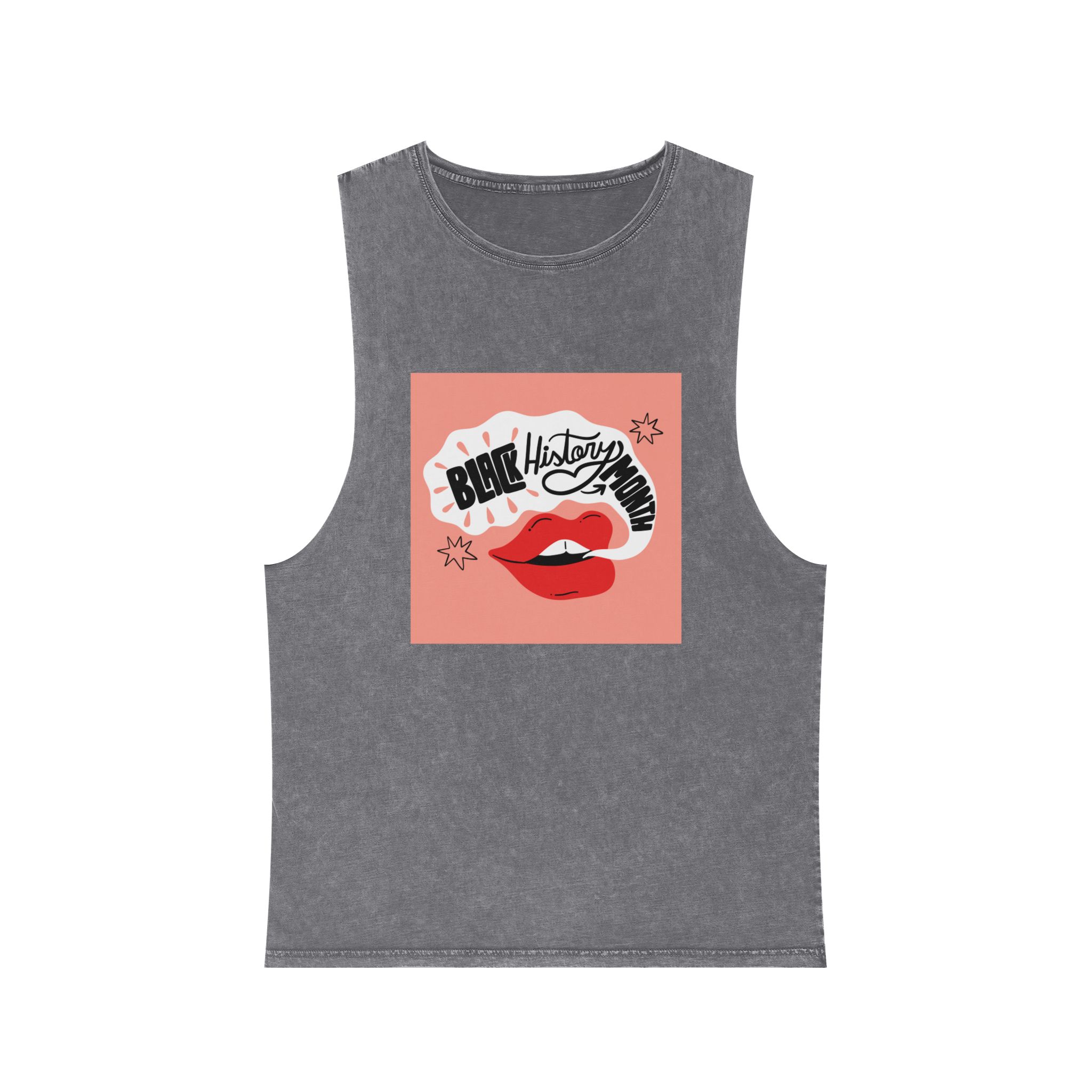 Historical Design A98C85 Unisex Stonewash Tank Top - Image 9
