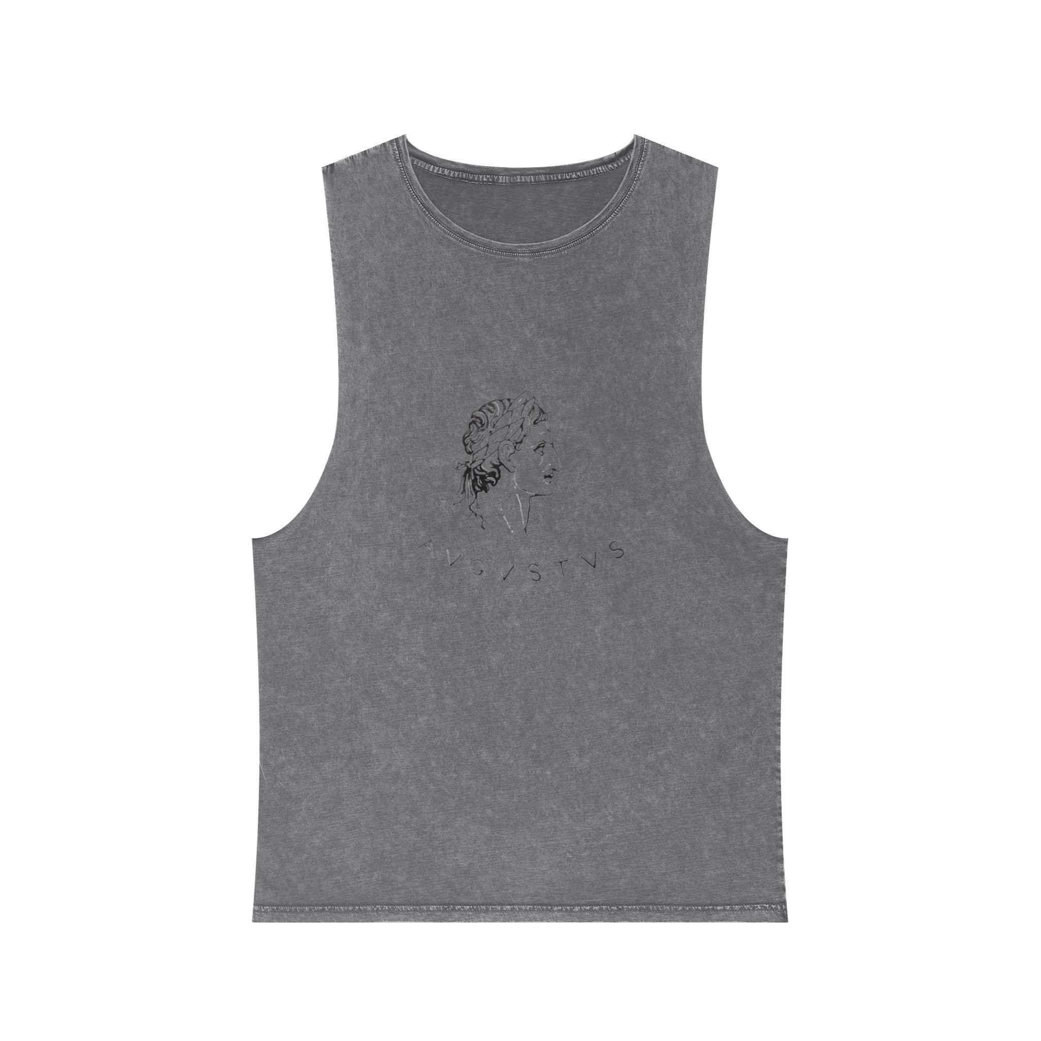 Augustus Unisex Stonewash Tank Top - Image 9