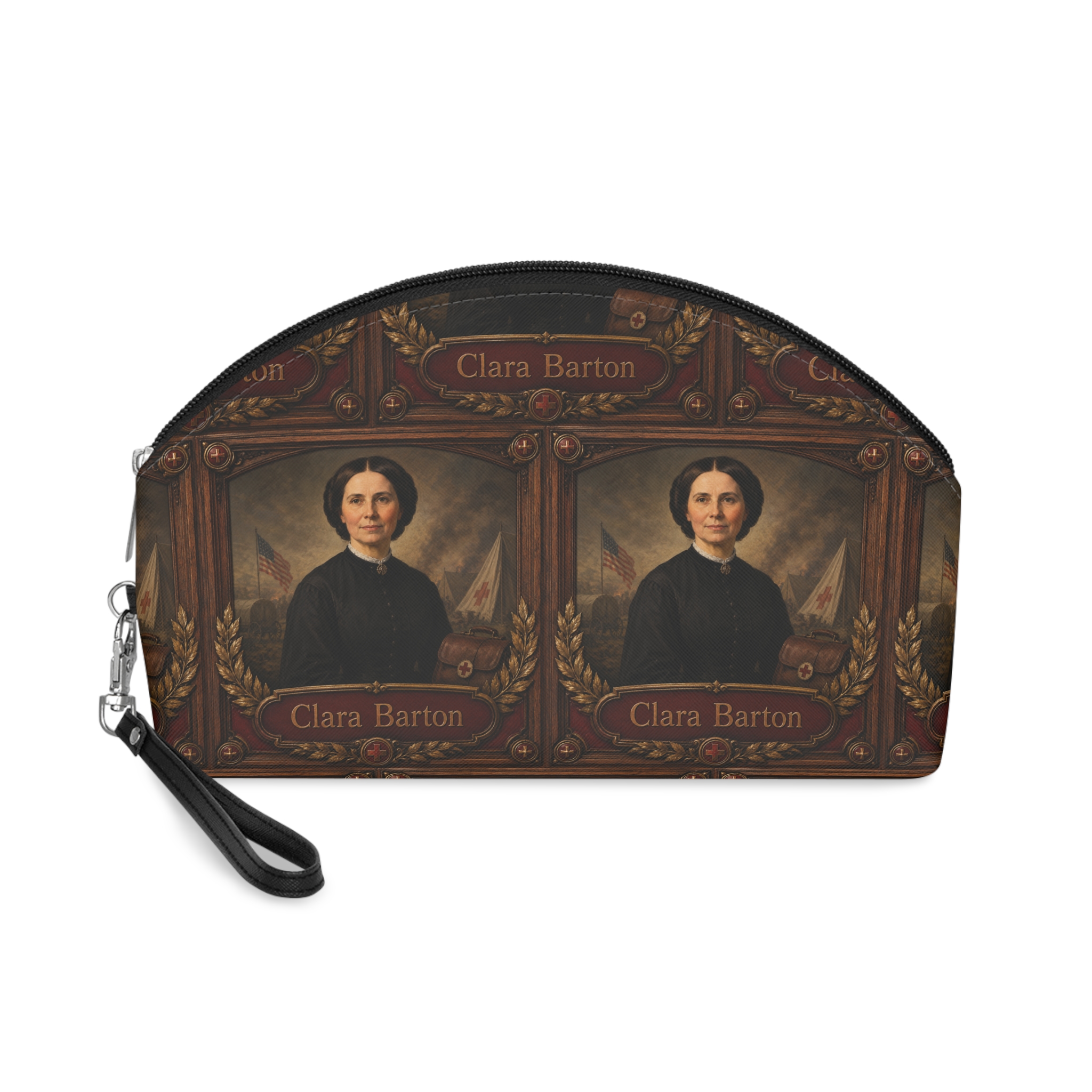 Clara Barton Makeup Bag