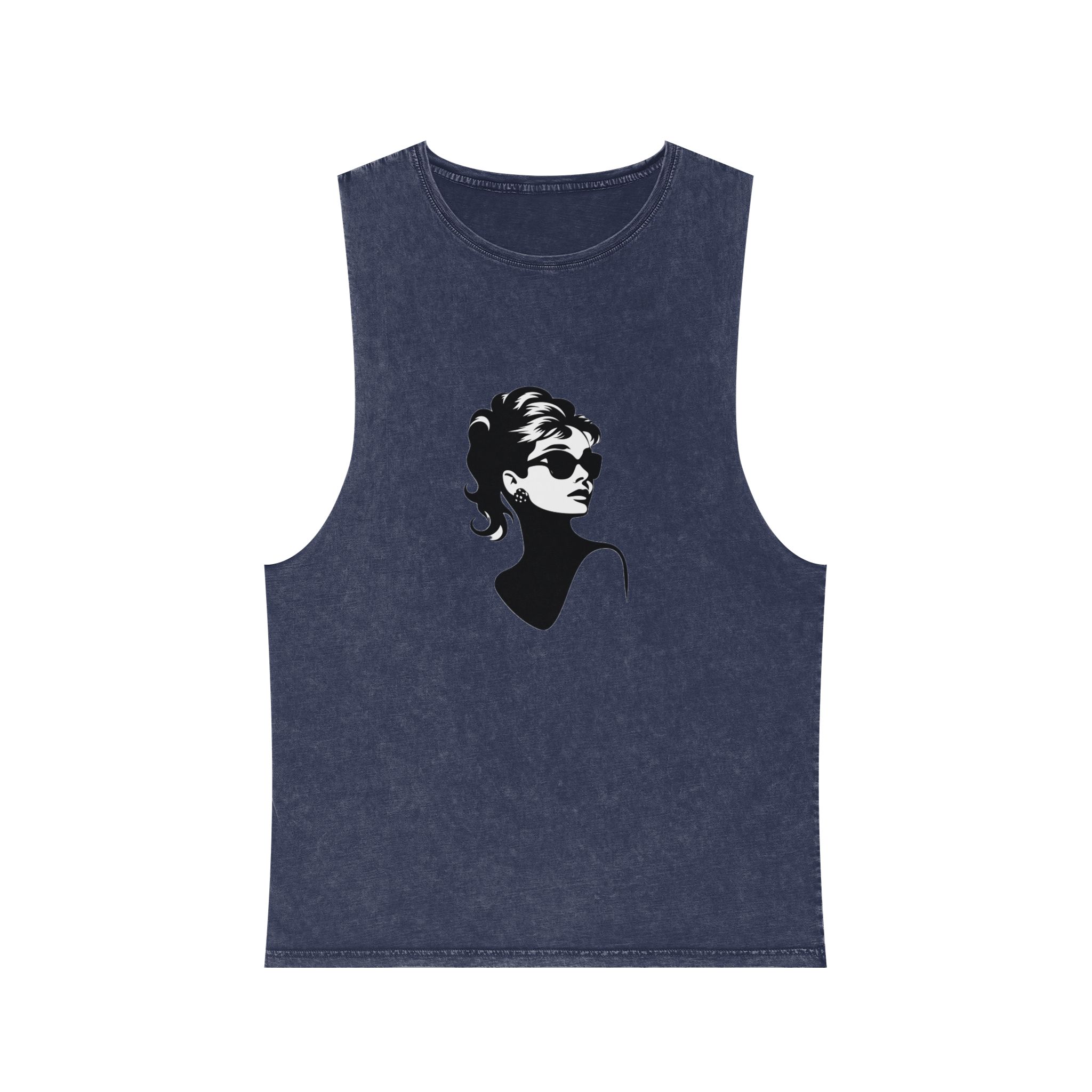 Audrey Hepburn Unisex Stonewash Tank Top - Image 13
