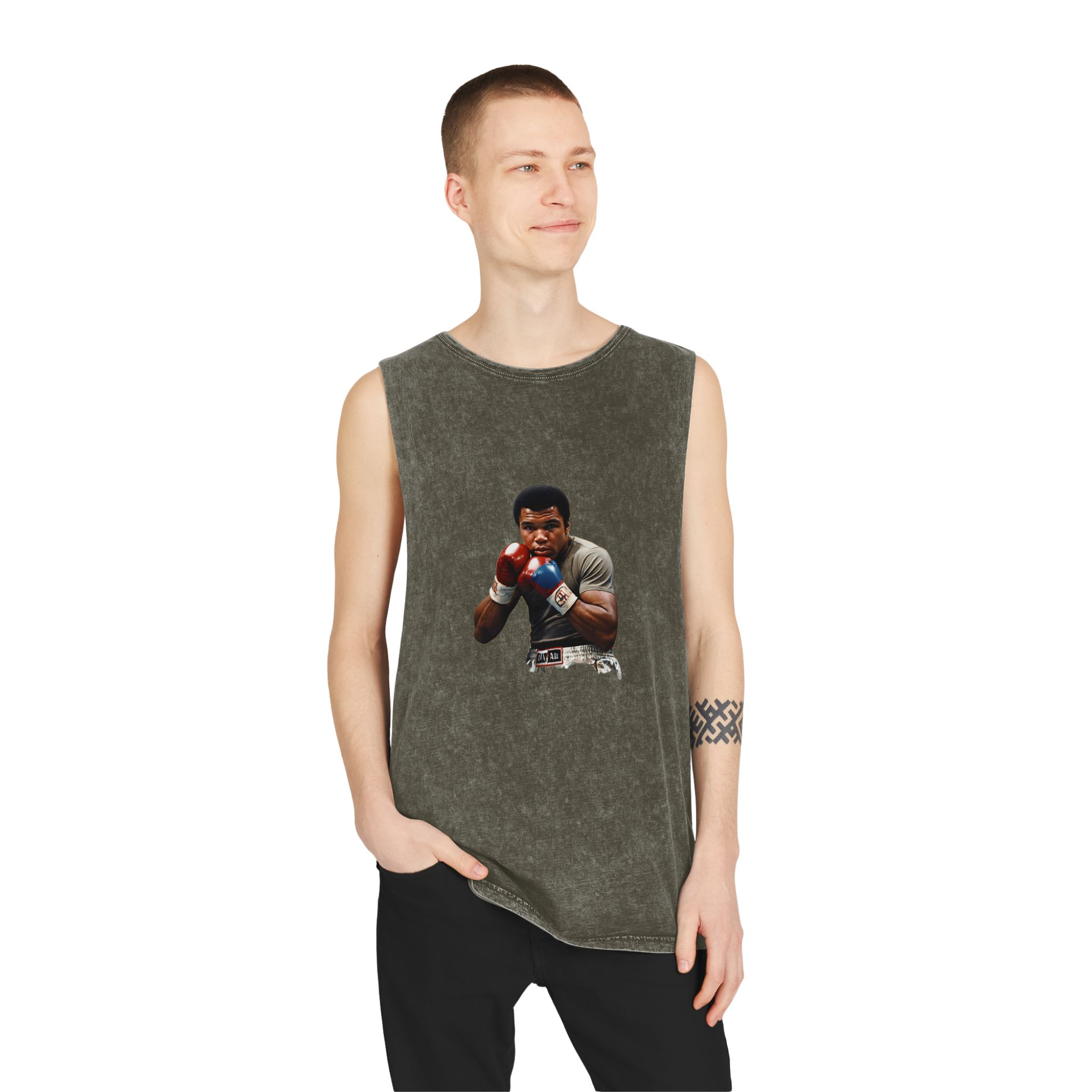 Fondo de “64 Unisex Stonewash Tank Top - Image 7