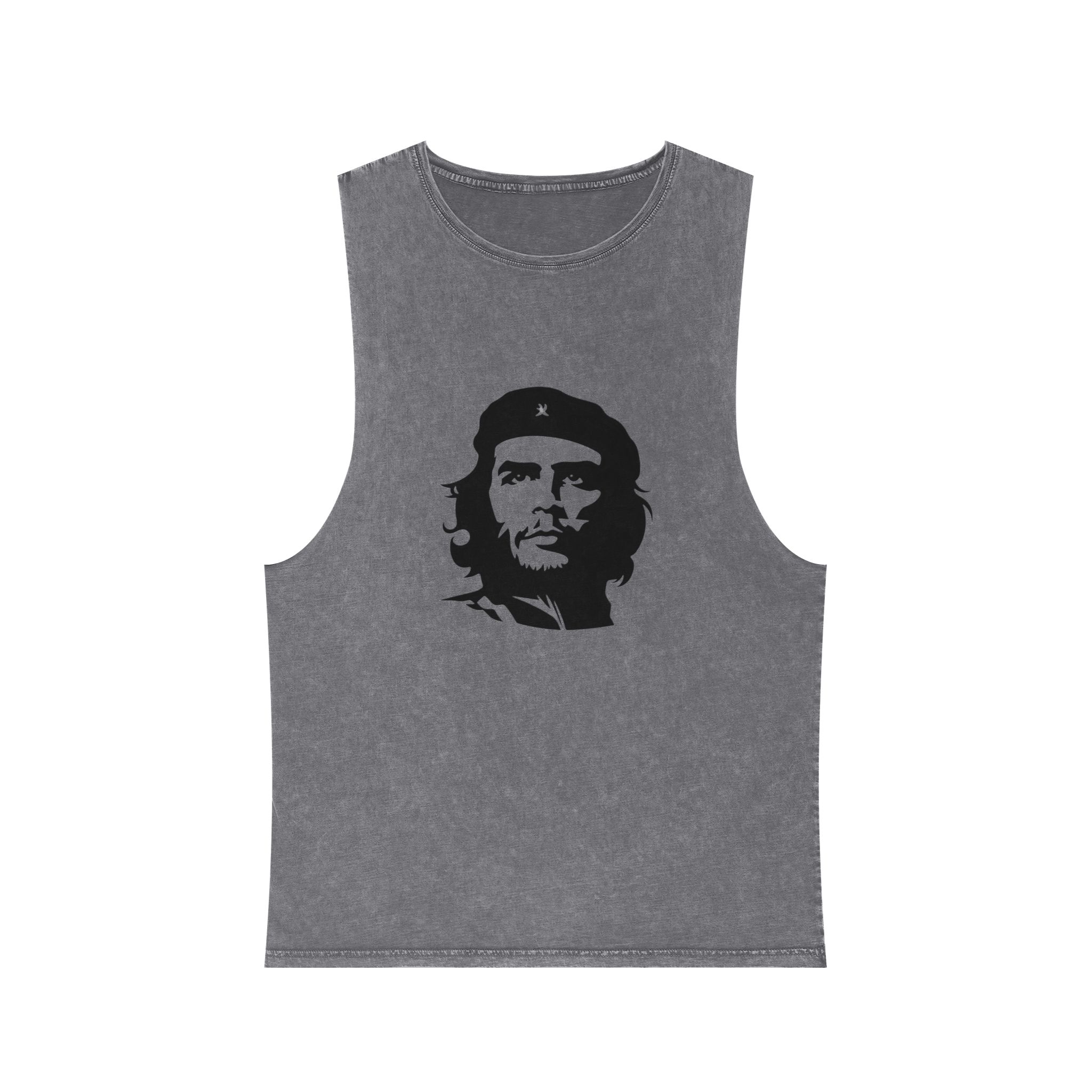 Che Guevara Unisex Stonewash Tank Top - Image 9