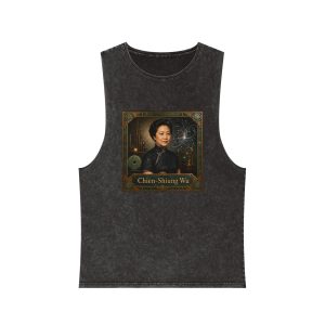 Chien Shiung Wu Unisex Stonewash Tank Top