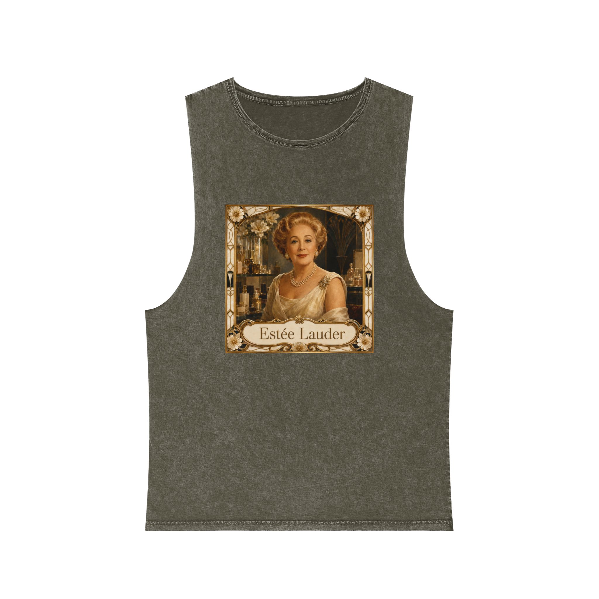 Estee Lauder Unisex Stonewash Tank Top - Image 5