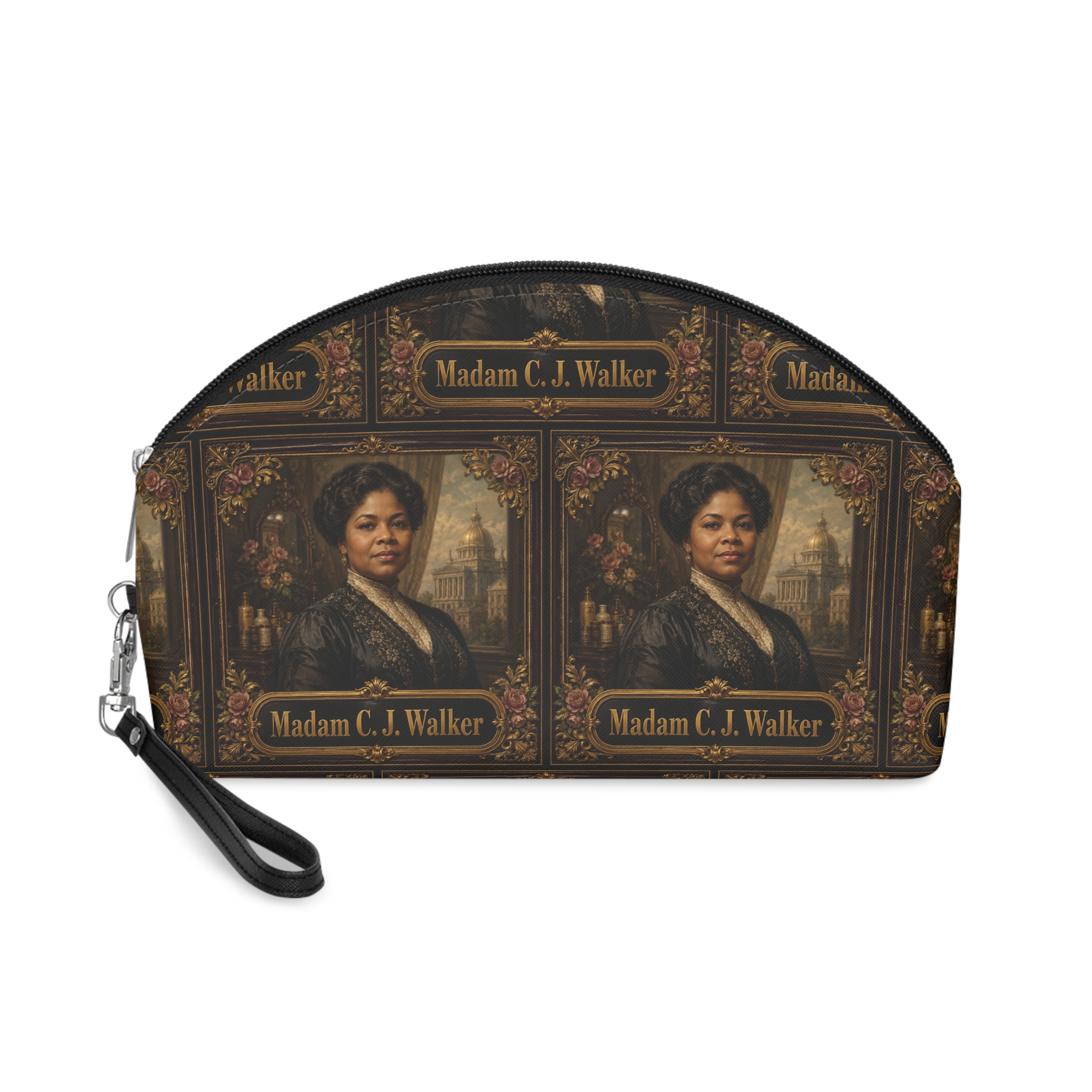 Madam C J Walker Makeup Bag