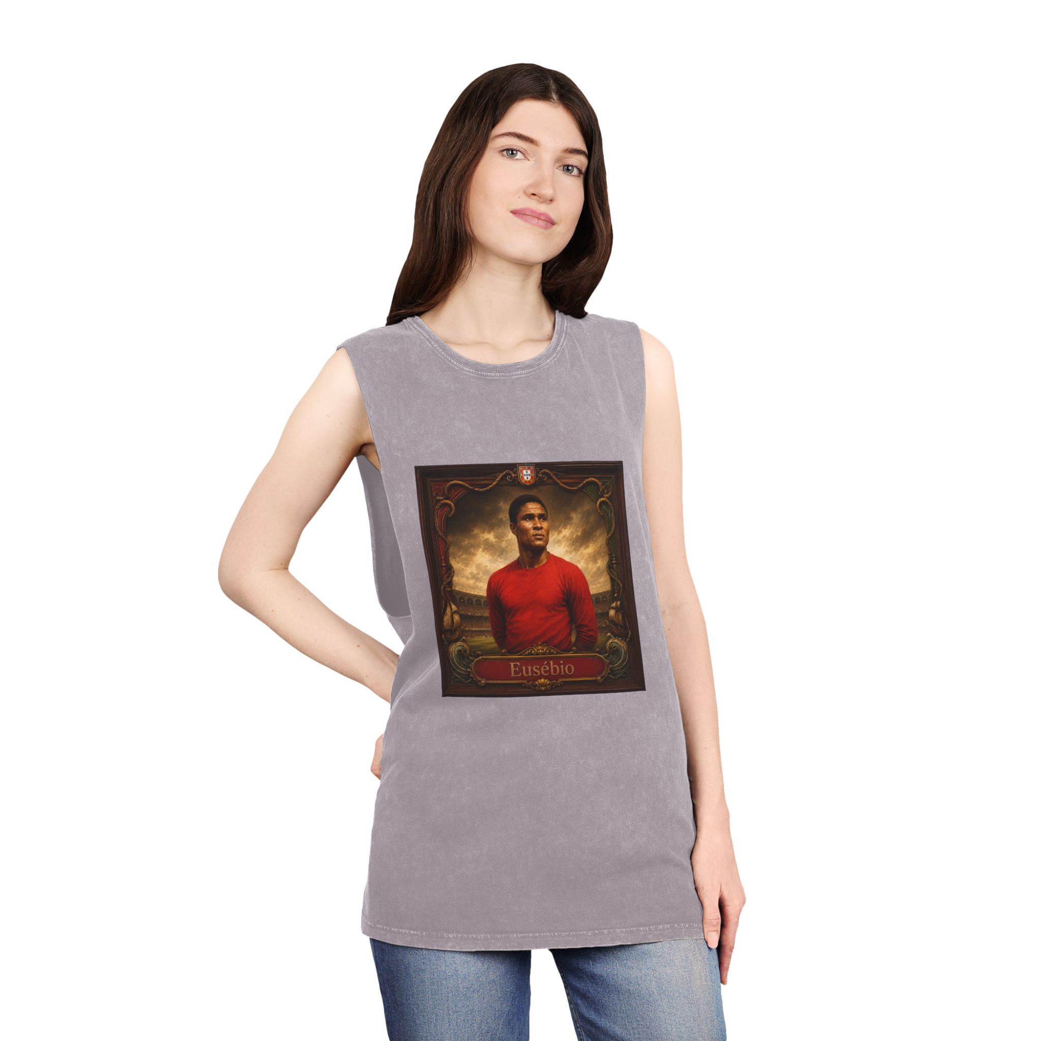 Eusebio Unisex Stonewash Tank Top - Image 20