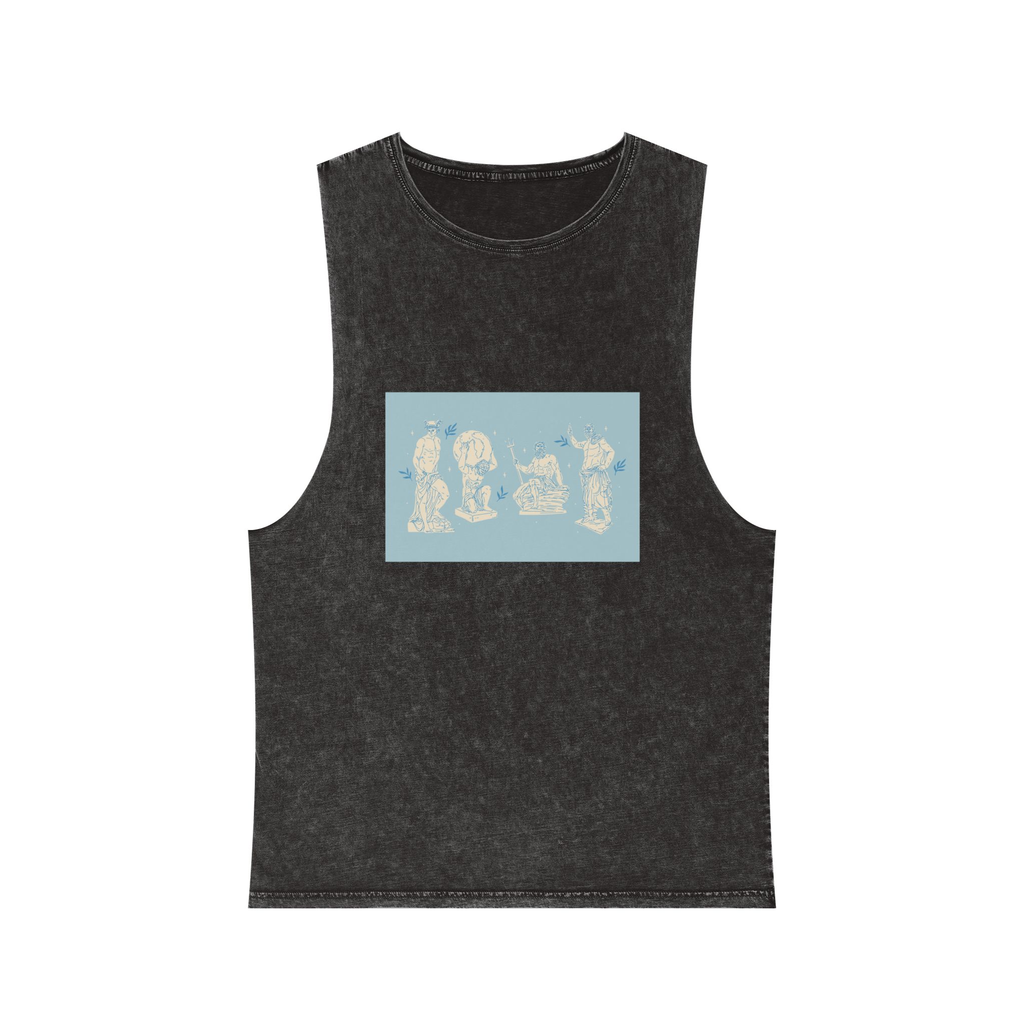 Historical Design E0223A Unisex Stonewash Tank Top