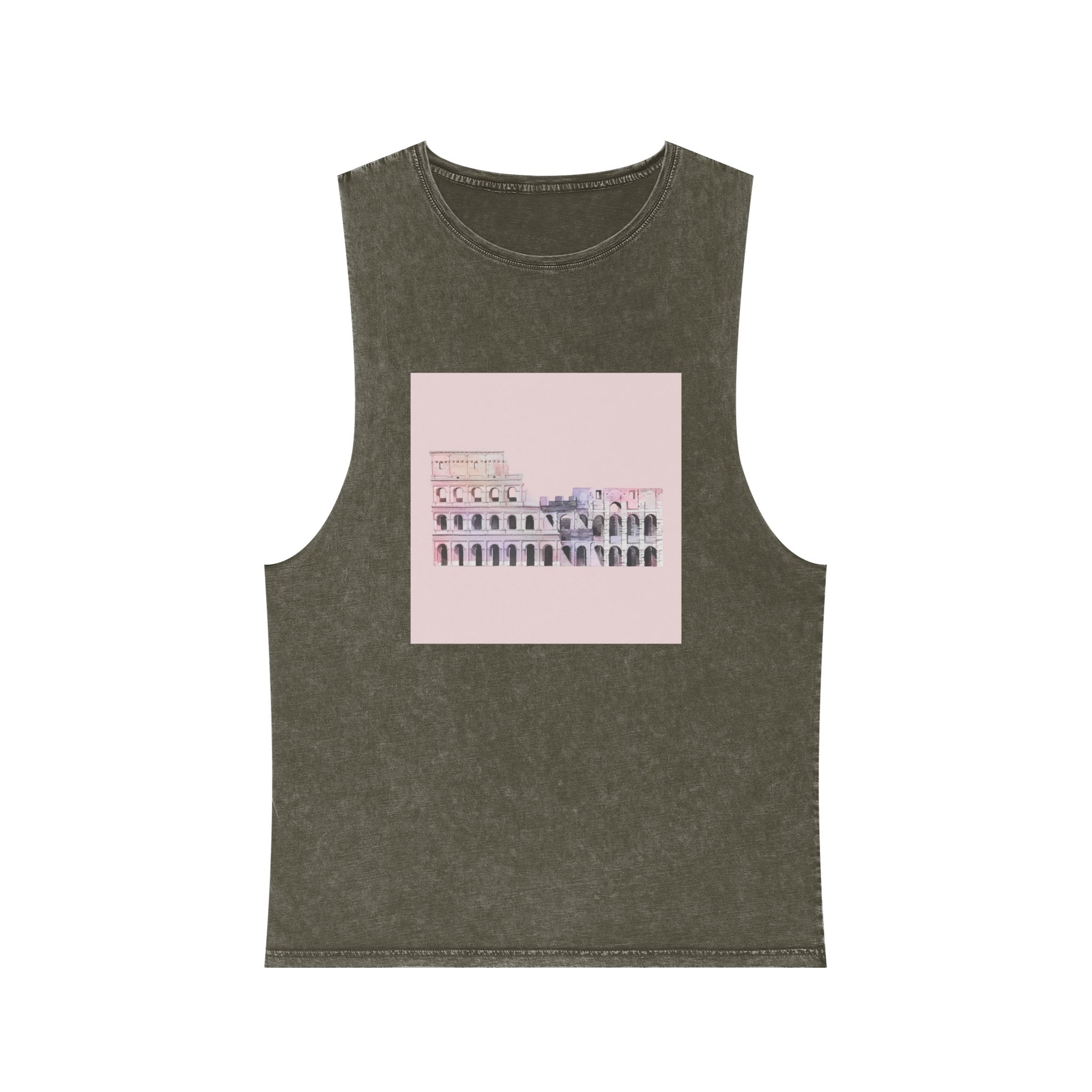 Historical Design 433677 Unisex Stonewash Tank Top - Image 5
