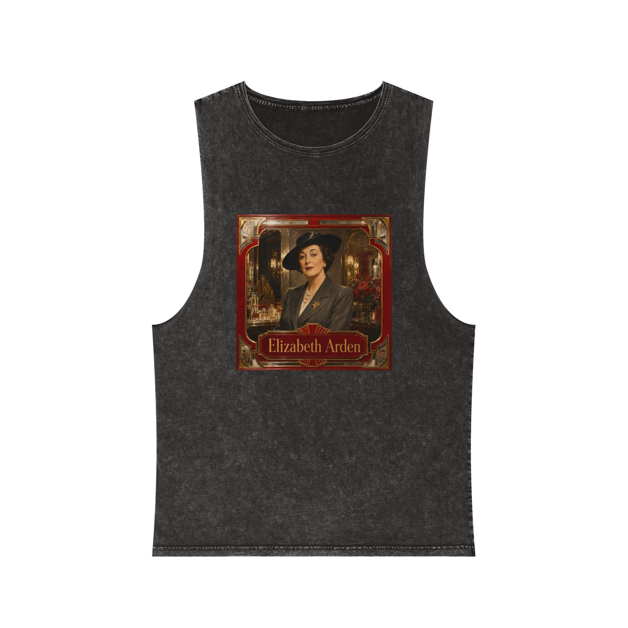 Elizabeth Arden Unisex Stonewash Tank Top
