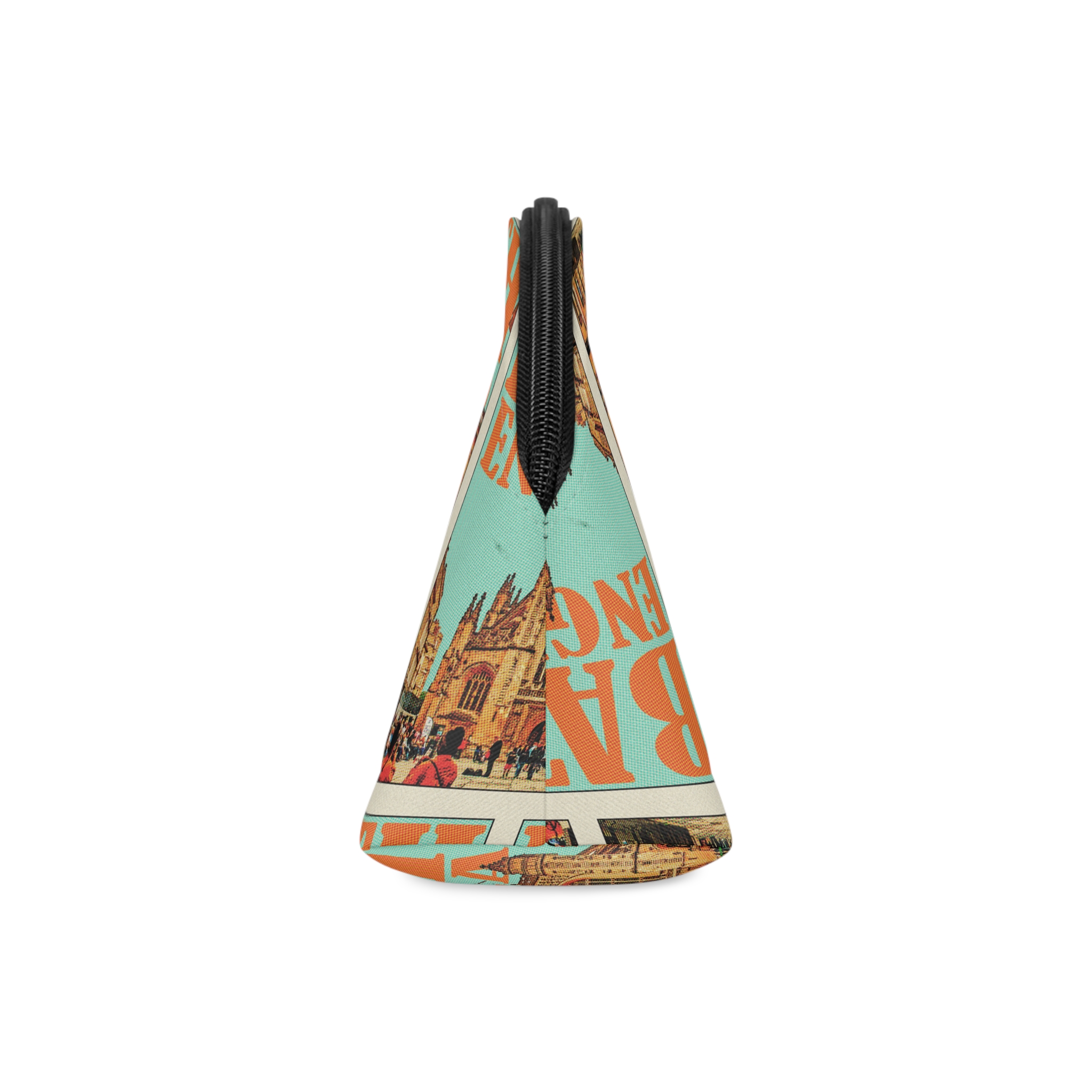 Bath England Retro Travel Poster Makeup Bag - Image 4