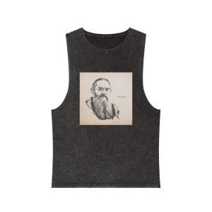 Historical Design E4DFF9 Unisex Stonewash Tank Top