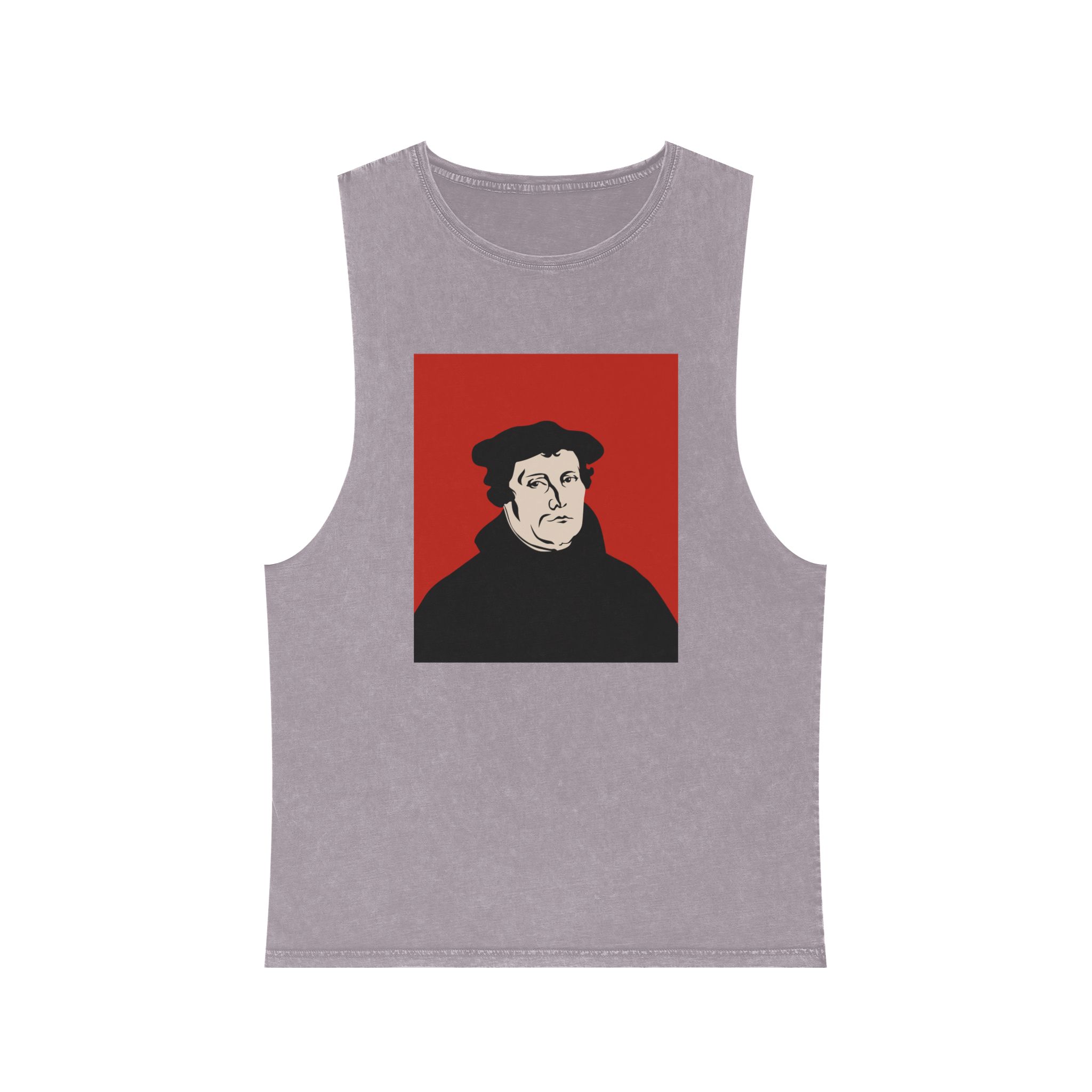 Martin Luther Unisex Stonewash Tank Top - Image 17
